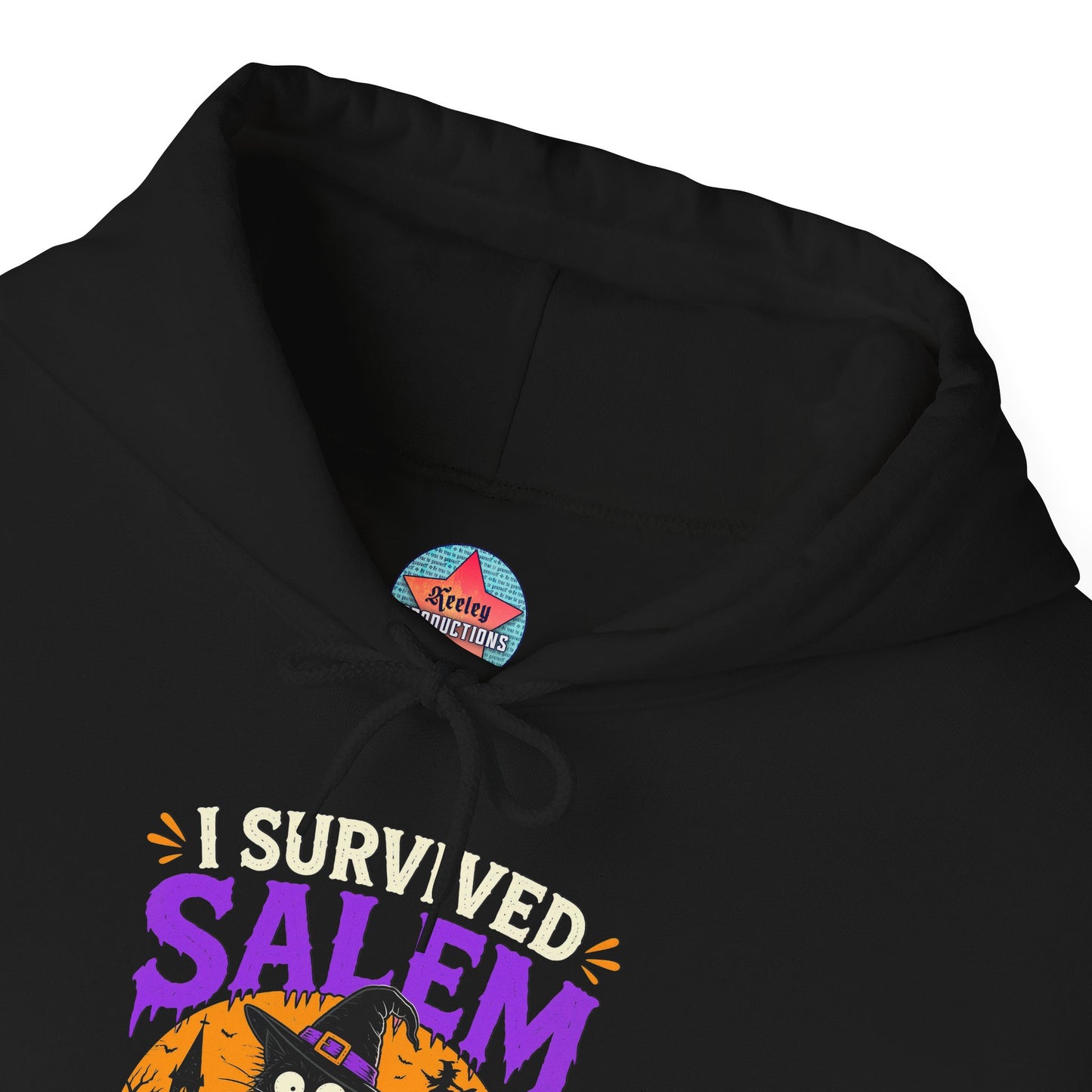 Survived Salem Cat - Unisex Heavy Blend™ Hooded Sweatshirt