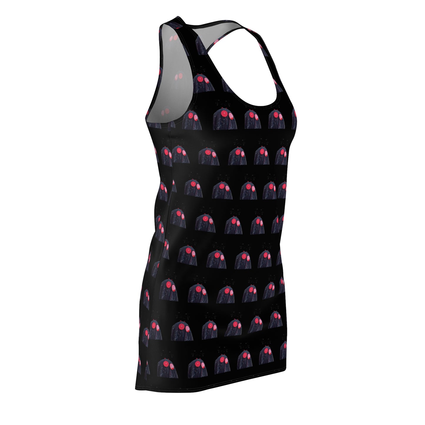 MOTHMAN Women's Cut & Sew Racerback Dress (AOP)