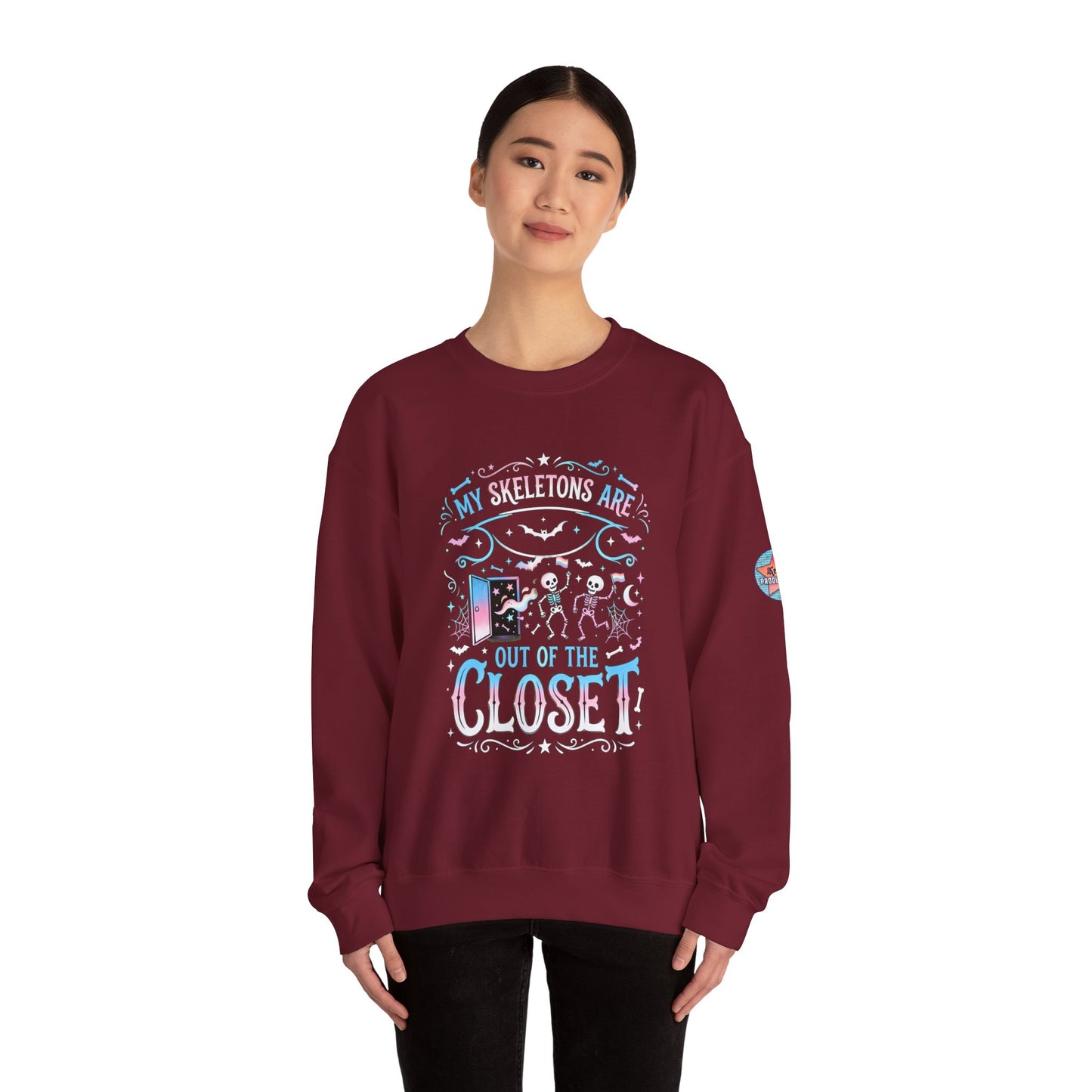 TRANS PRIDE Unisex Heavy Blend™ Crewneck Sweatshirt