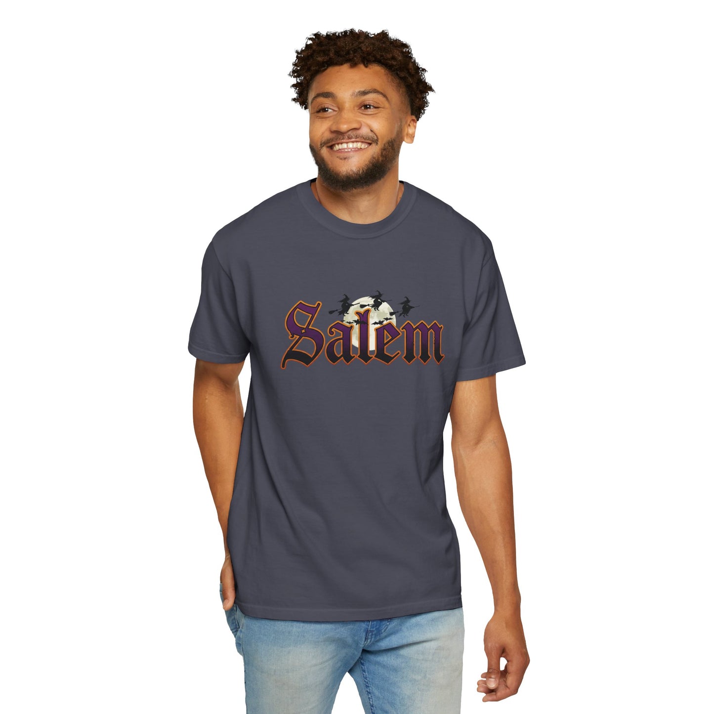 SALEM WTICHES Unisex Garment-Dyed T-shirt