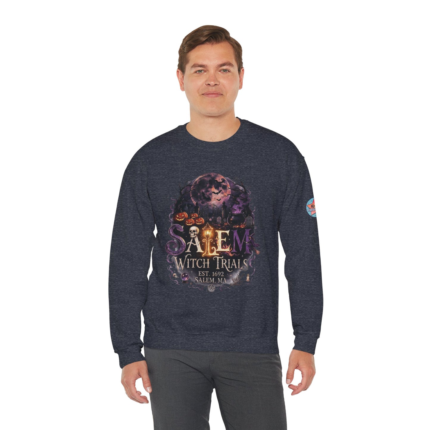 SALEM WITCH TRIALS Unisex Heavy Blend™ Crewneck Sweatshirt