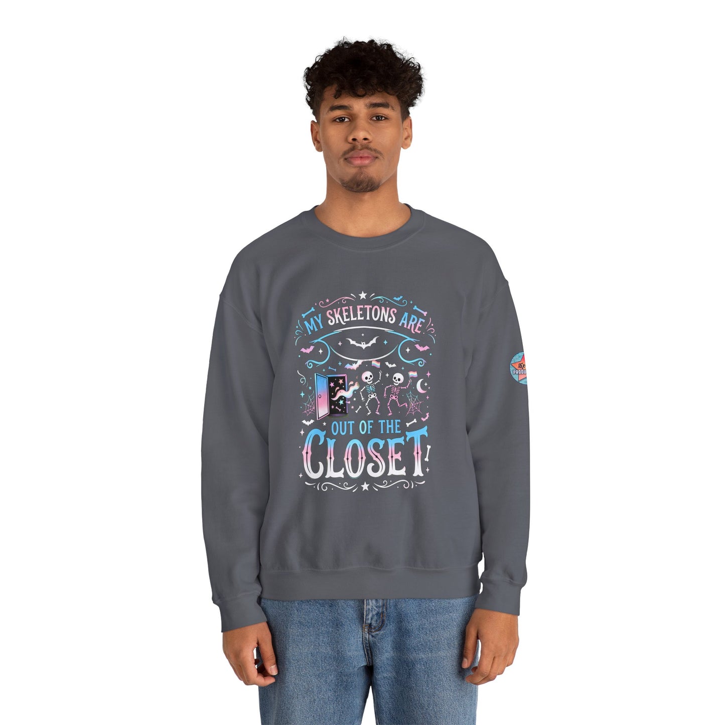 TRANS PRIDE Unisex Heavy Blend™ Crewneck Sweatshirt