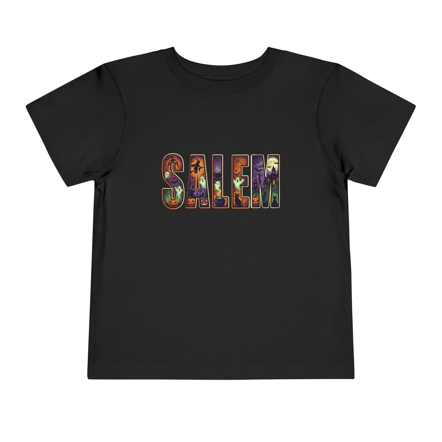 SALEM SPOOKY Toddler Short Sleeve Tshirt (More Colors)