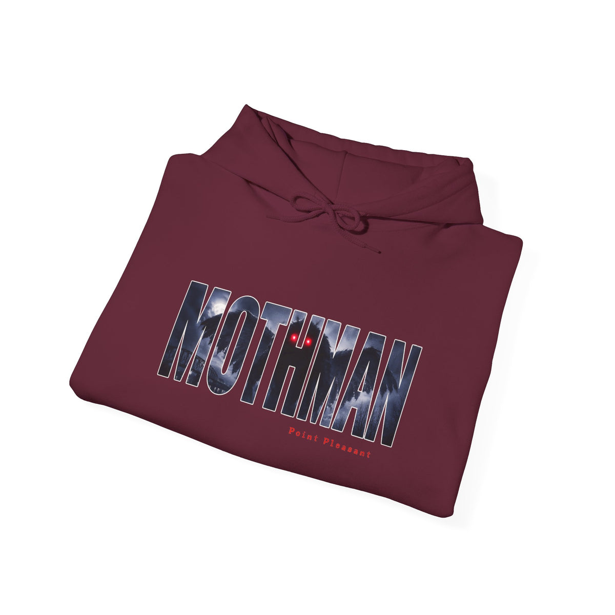 MOTHMAN LURKS Unisex Heavy Blend™ Hooded Sweatshirt