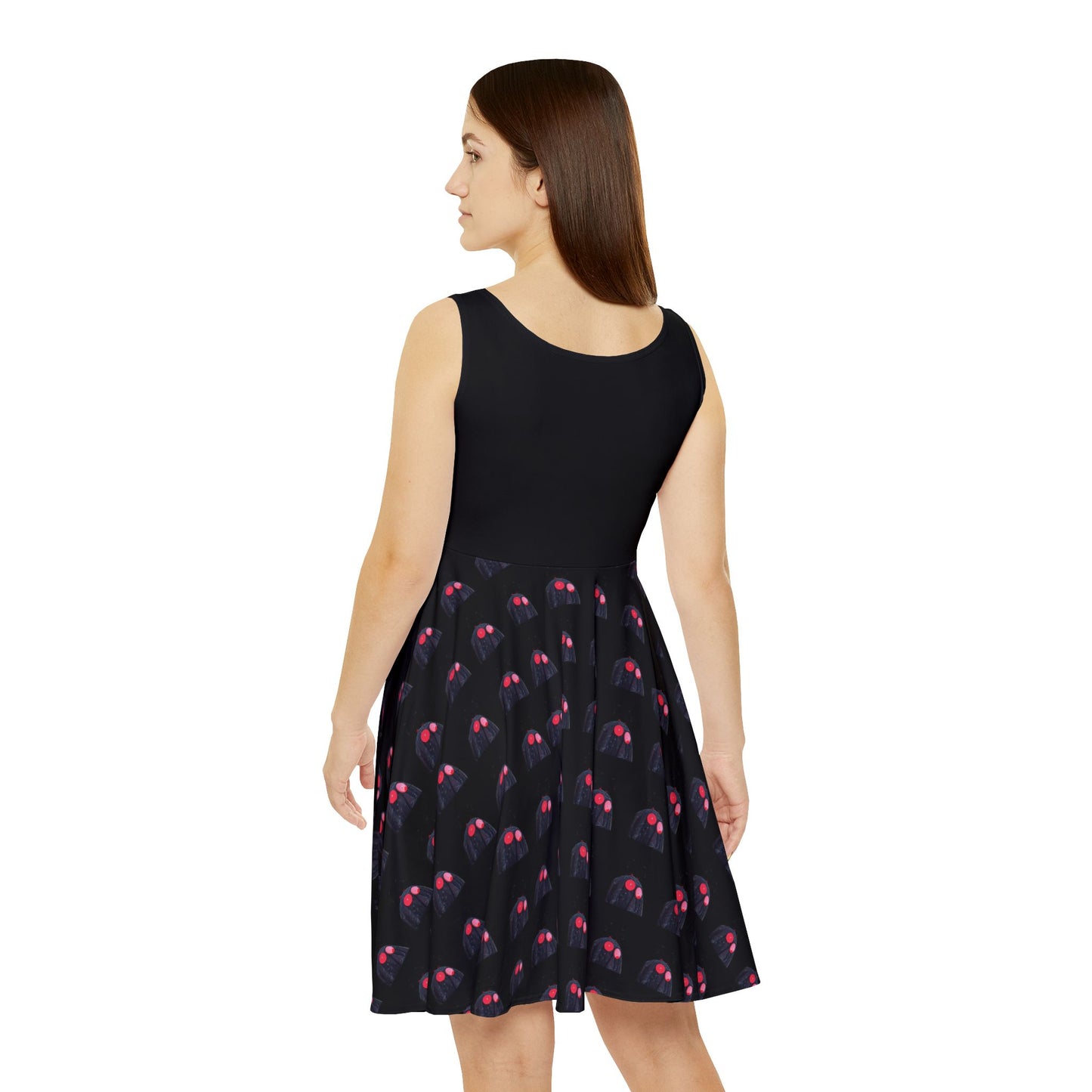 MOTHMAN Women's Skater Dress (AOP)
