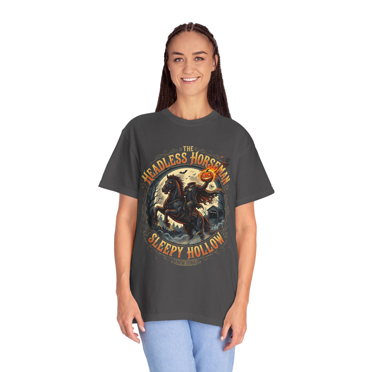 HEADLESS HORSEMAN Unisex Garment-Dyed T-shirt