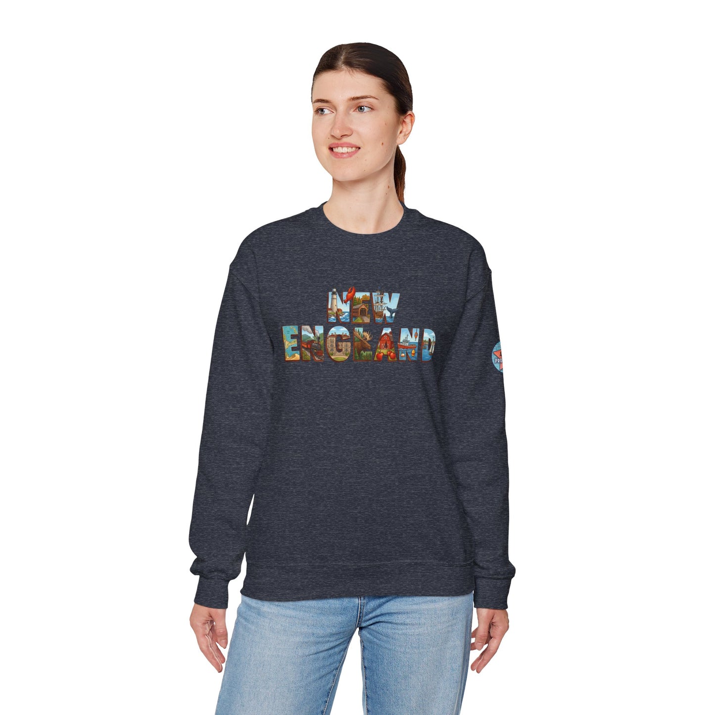 NEW ENGLAND Unisex Heavy Blend™ Crewneck Sweatshirt