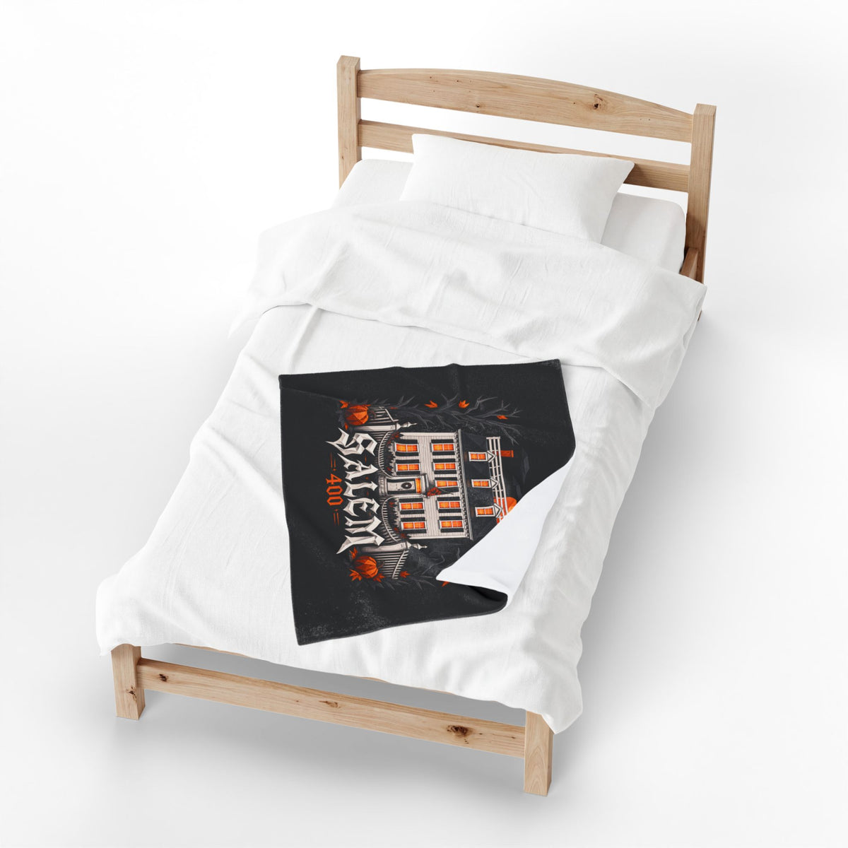 Salem 400 Ropes Mansion - Velveteen Plush Blanket