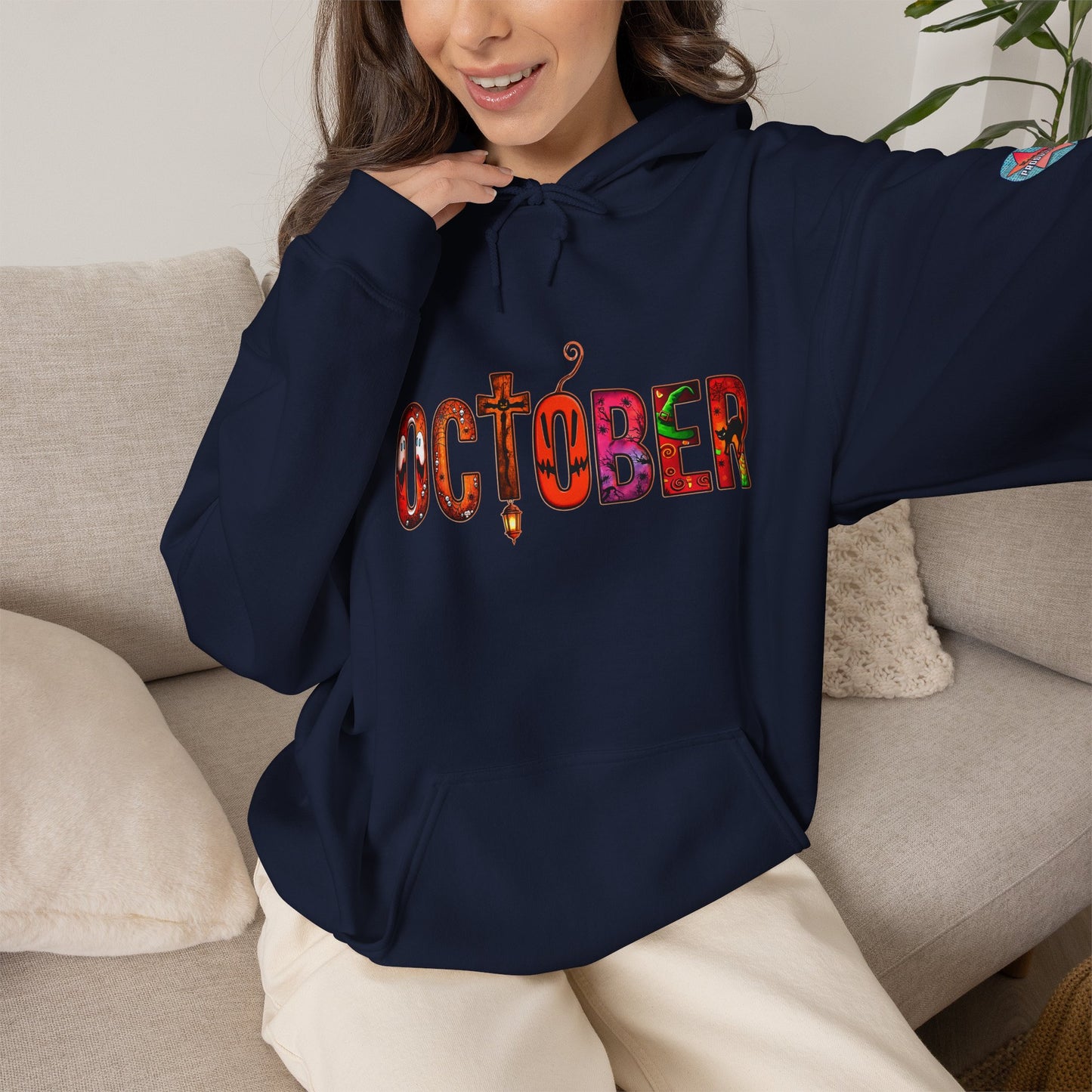 OCTOBER Unisex Heavy Blend™ Hooded Sweatshirt