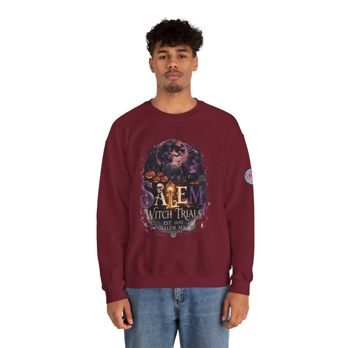 SALEM WITCH TRIALS Unisex Heavy Blend™ Crewneck Sweatshirt