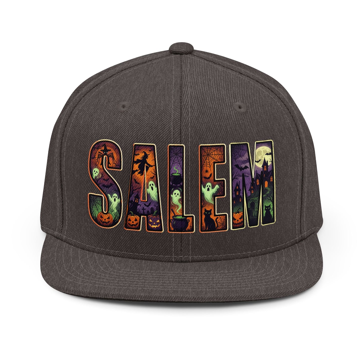 SALEM Spooky Unisex Snapback Hat