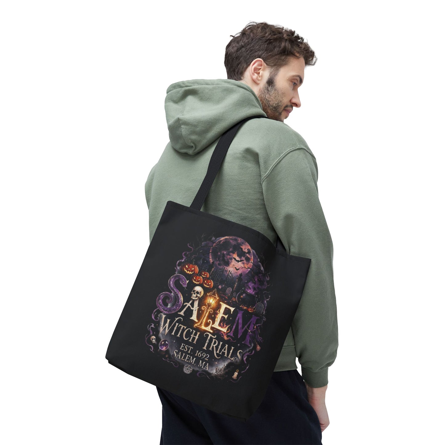 SALEM WITCH TRIALS Tote Bag (AOP)