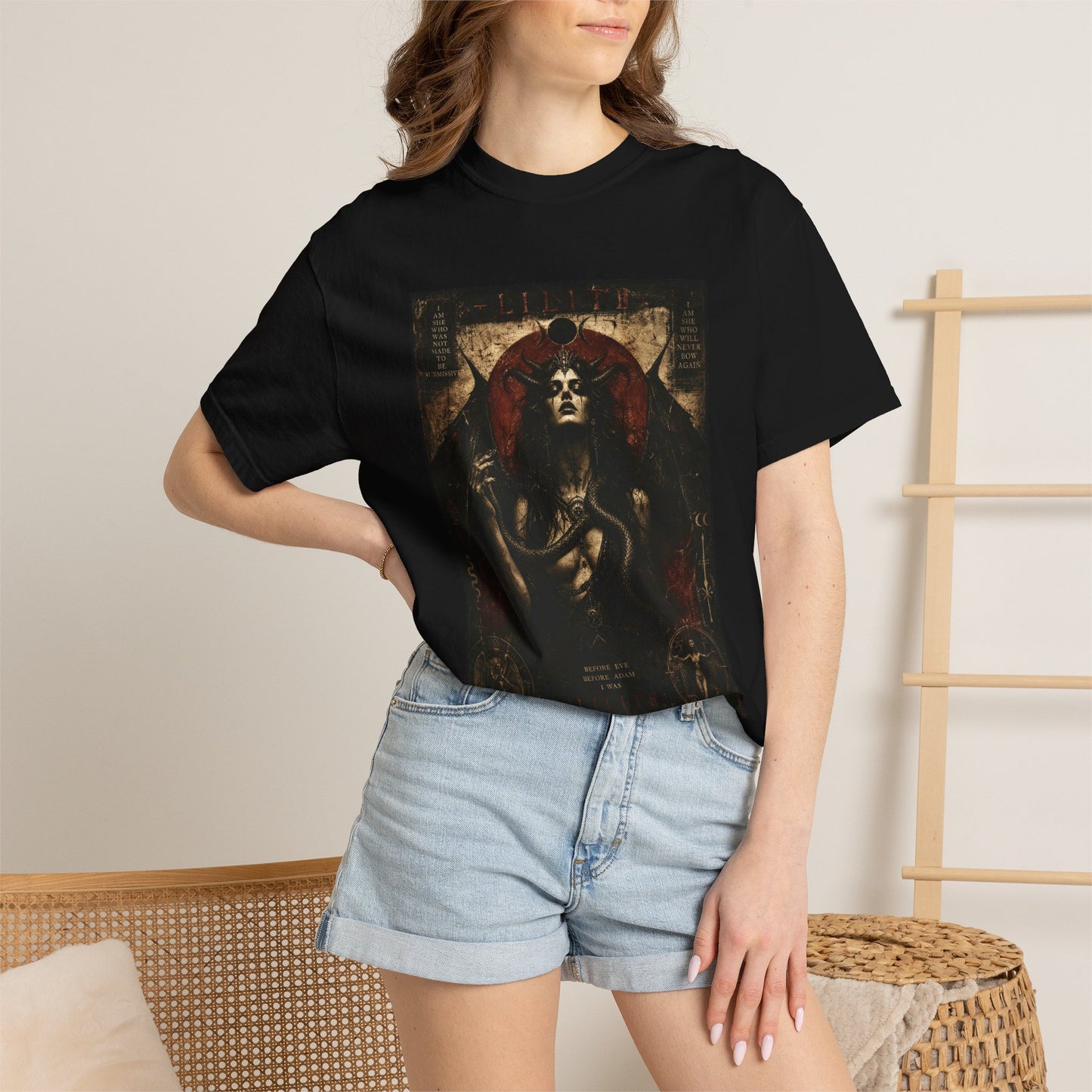 LILITH Unisex Garment-Dyed T-shirt