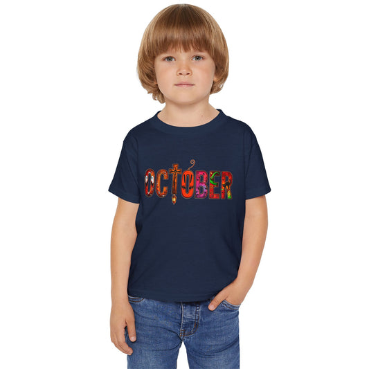 OCTOBER Heavy Cotton™ Toddler T-shirt