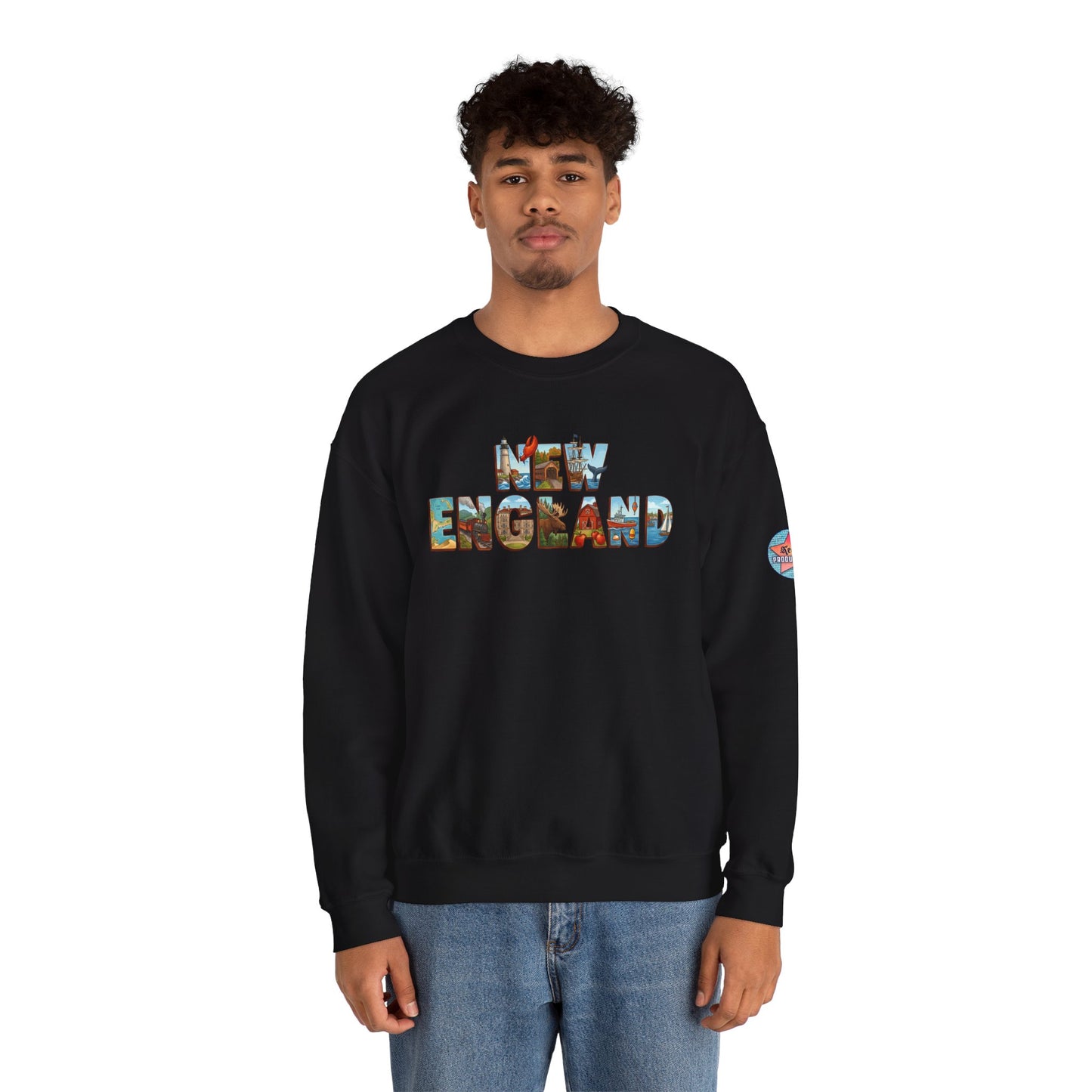 NEW ENGLAND Unisex Heavy Blend™ Crewneck Sweatshirt