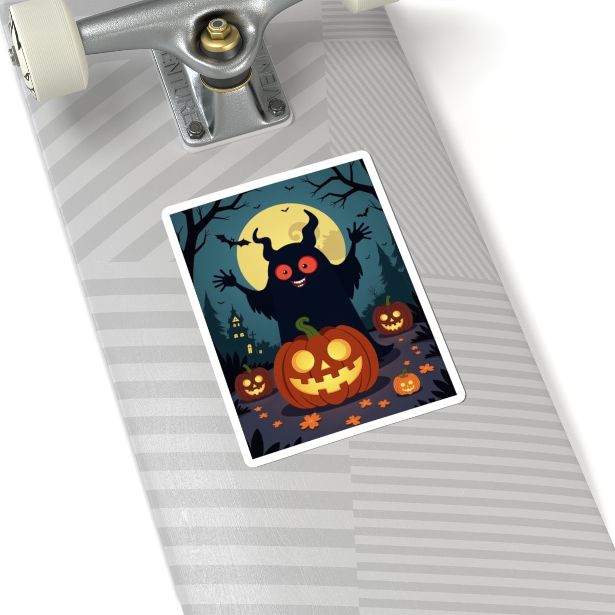 Mothman Halloween Kiss-Cut Stickers
