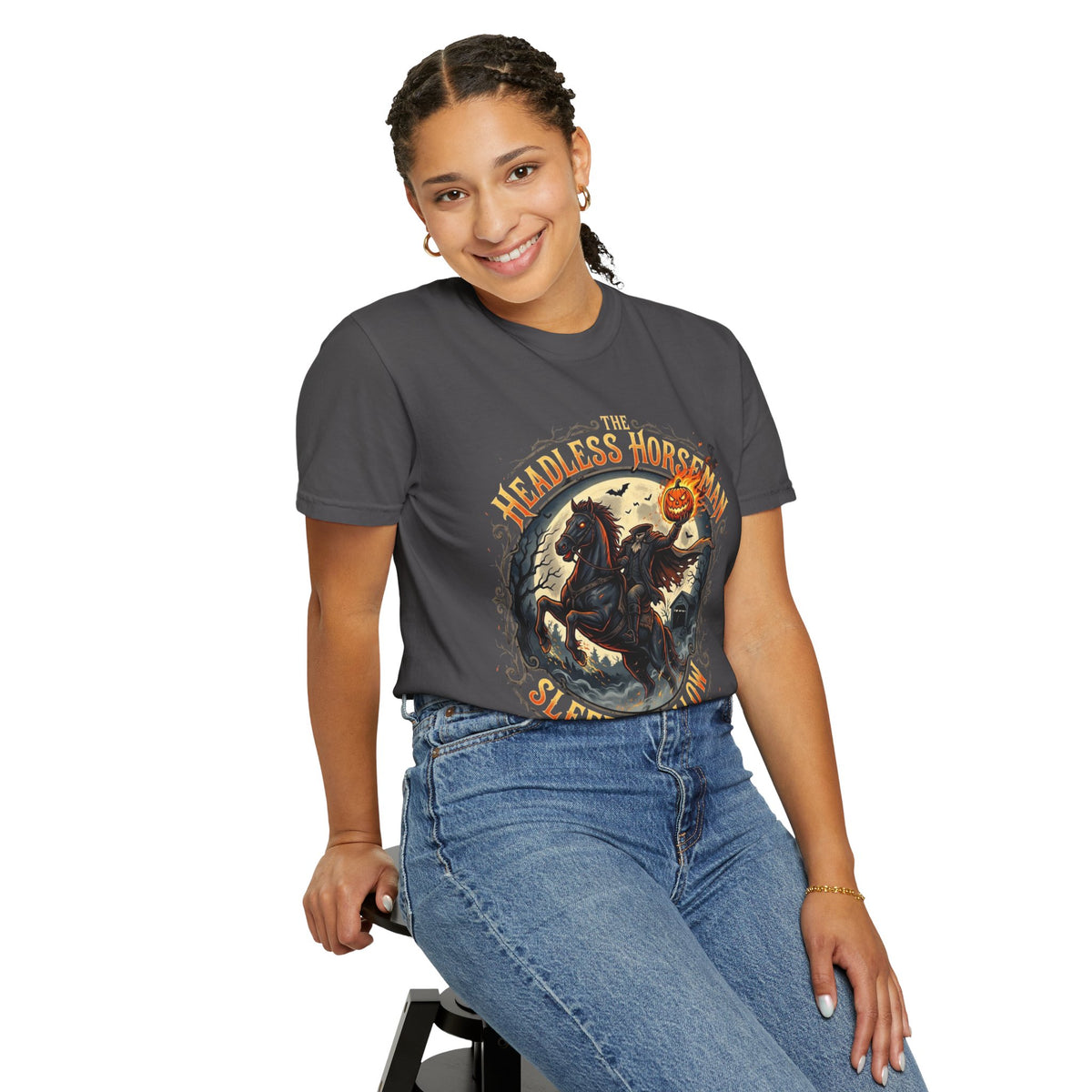 HEADLESS HORSEMAN Unisex Garment-Dyed T-shirt