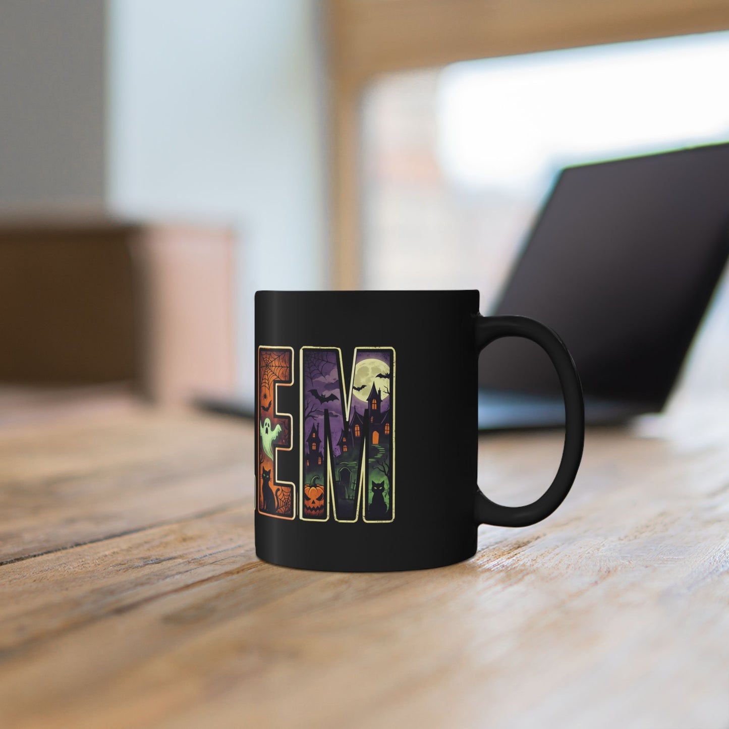 SALEM Spooky Black Mug (11oz, 15oz)