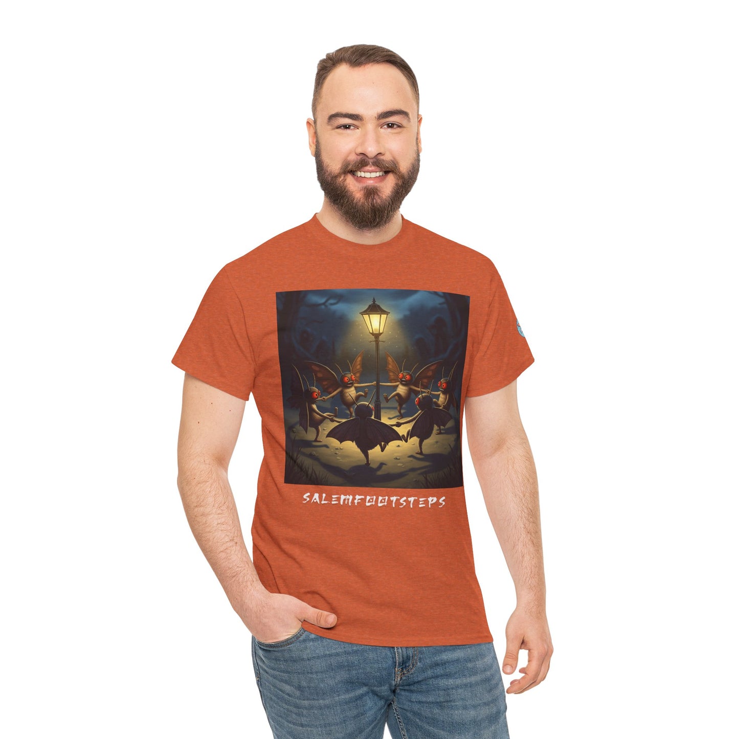 Mothman Lamp Celebration Tee (Mult Colors)