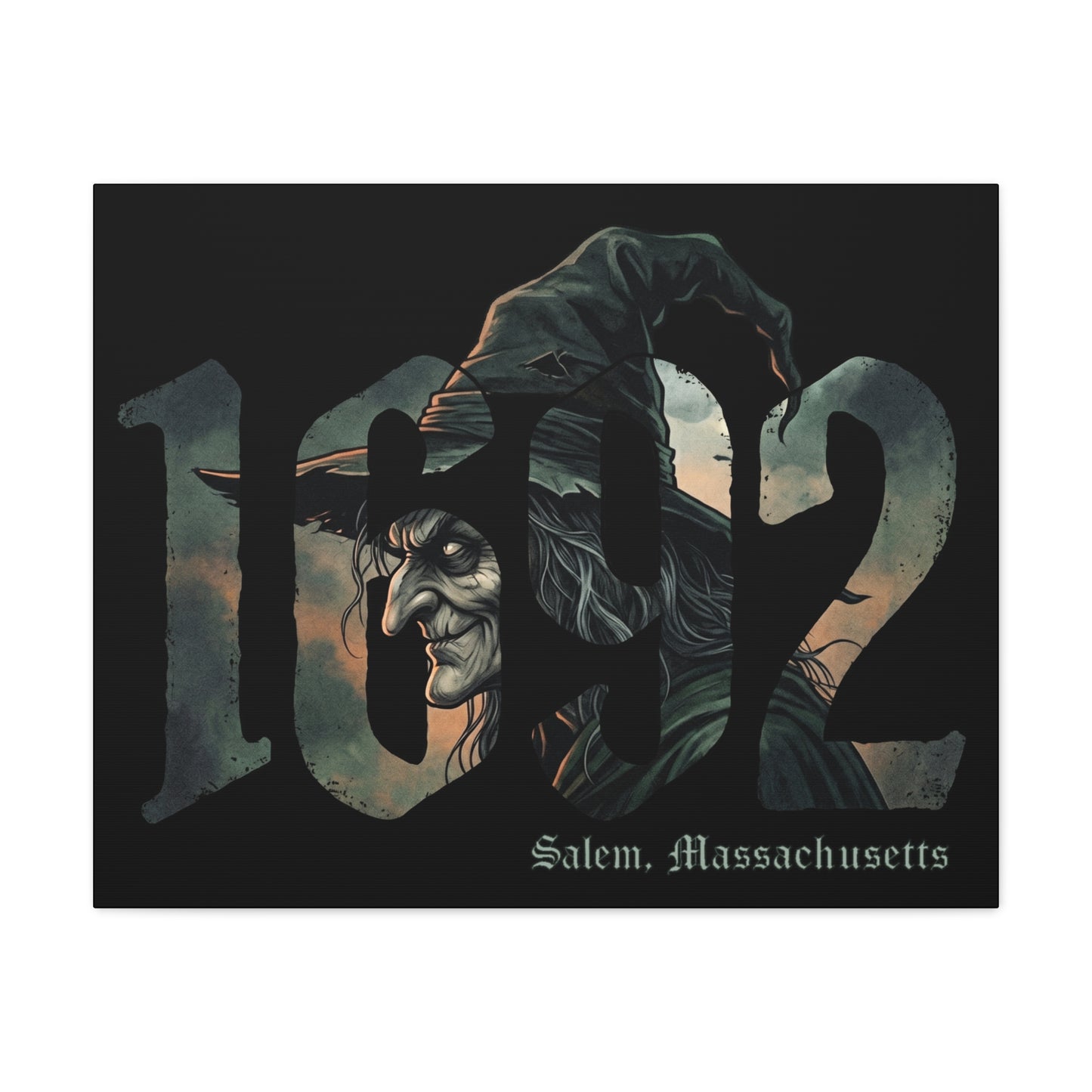 1692 Witch Matte Canvas, Stretched, 1.25"