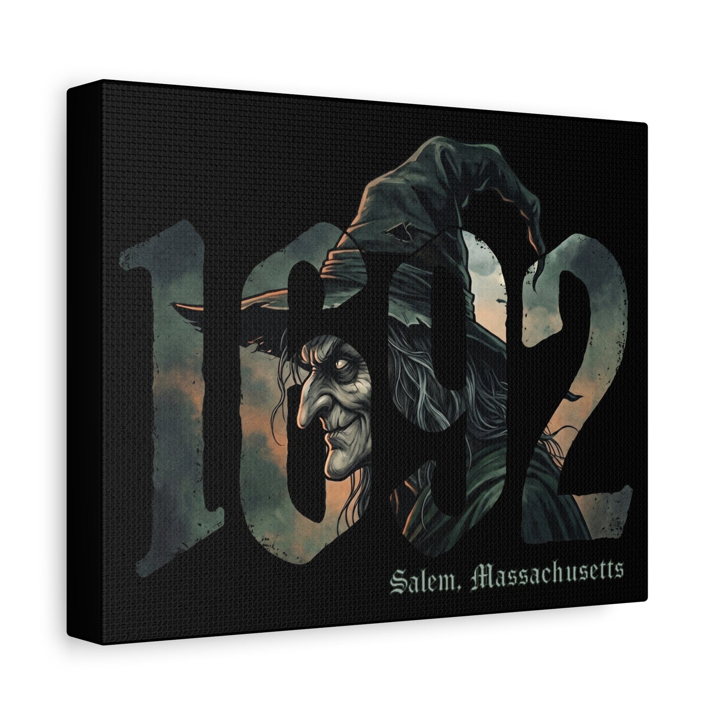 1692 Witch Matte Canvas, Stretched, 1.25"