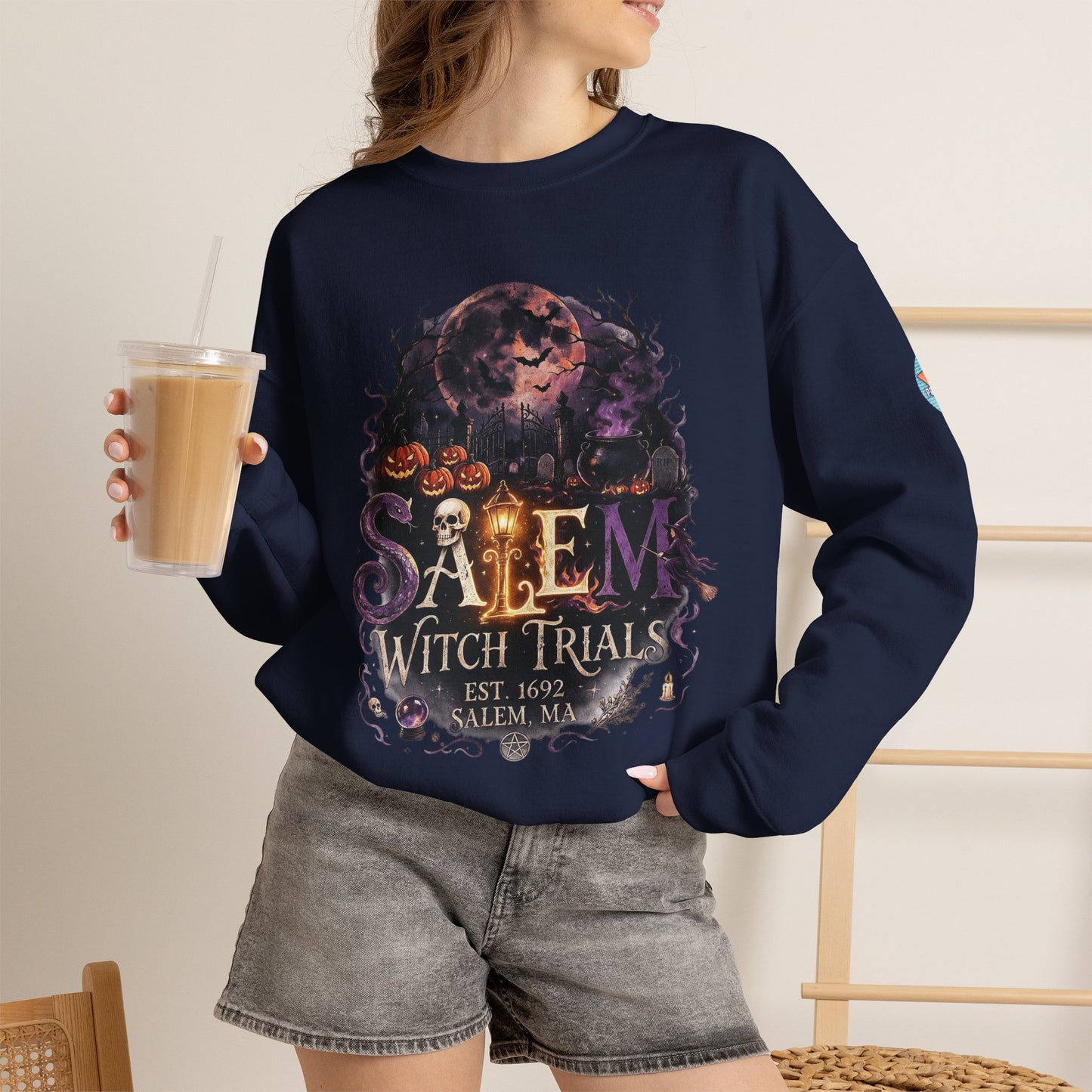 SALEM WITCH TRIALS Unisex Heavy Blend™ Crewneck Sweatshirt