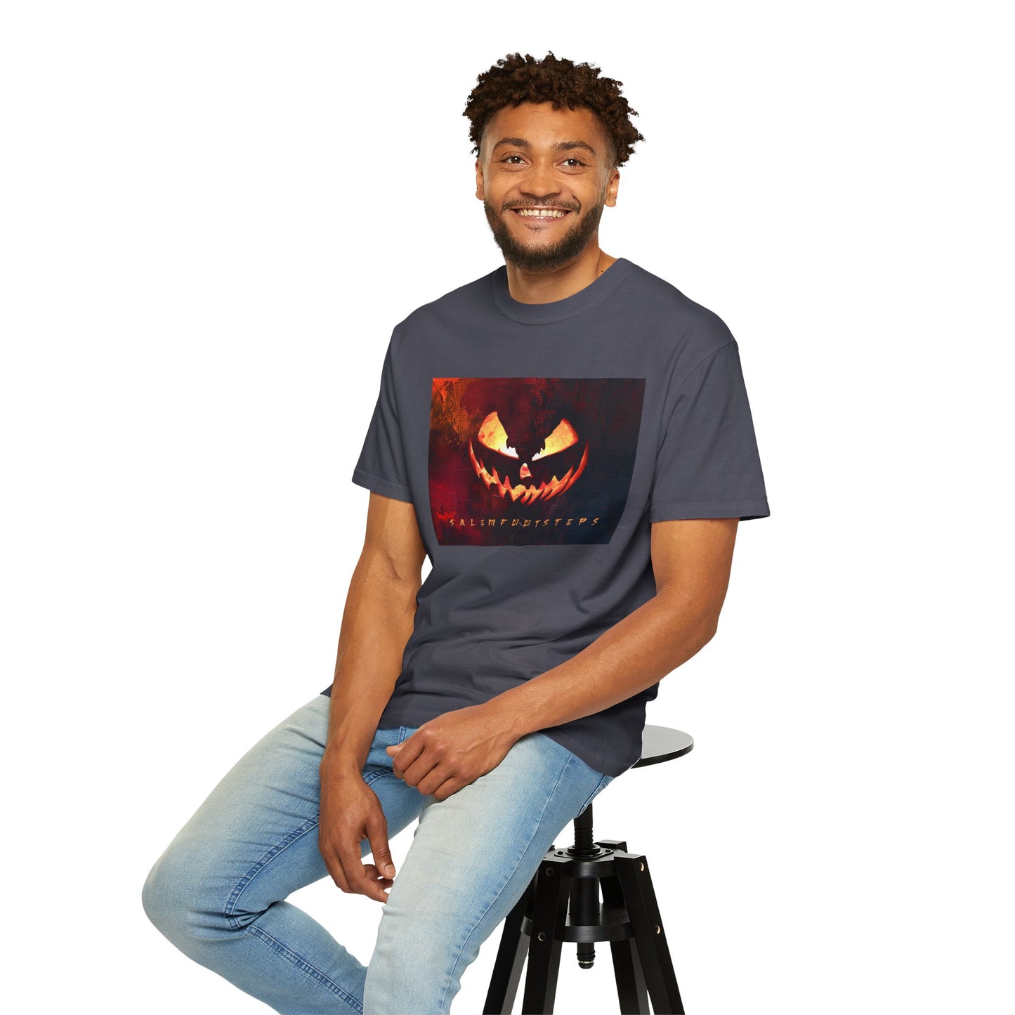 SUNSET PUMPKIN Unisex Garment-Dyed T-shirt
