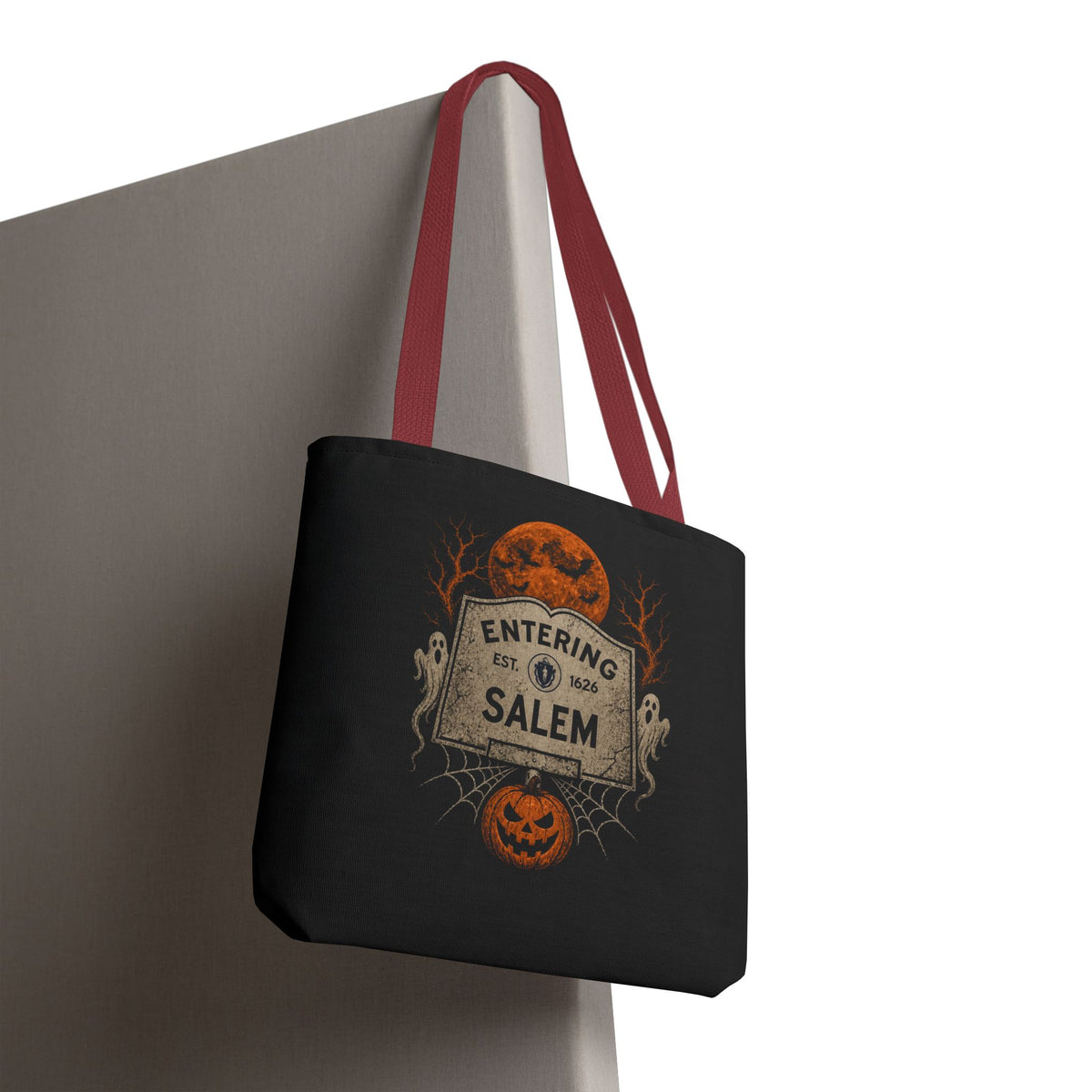 Halloween Entering Salem Tote Bag (AOP)
