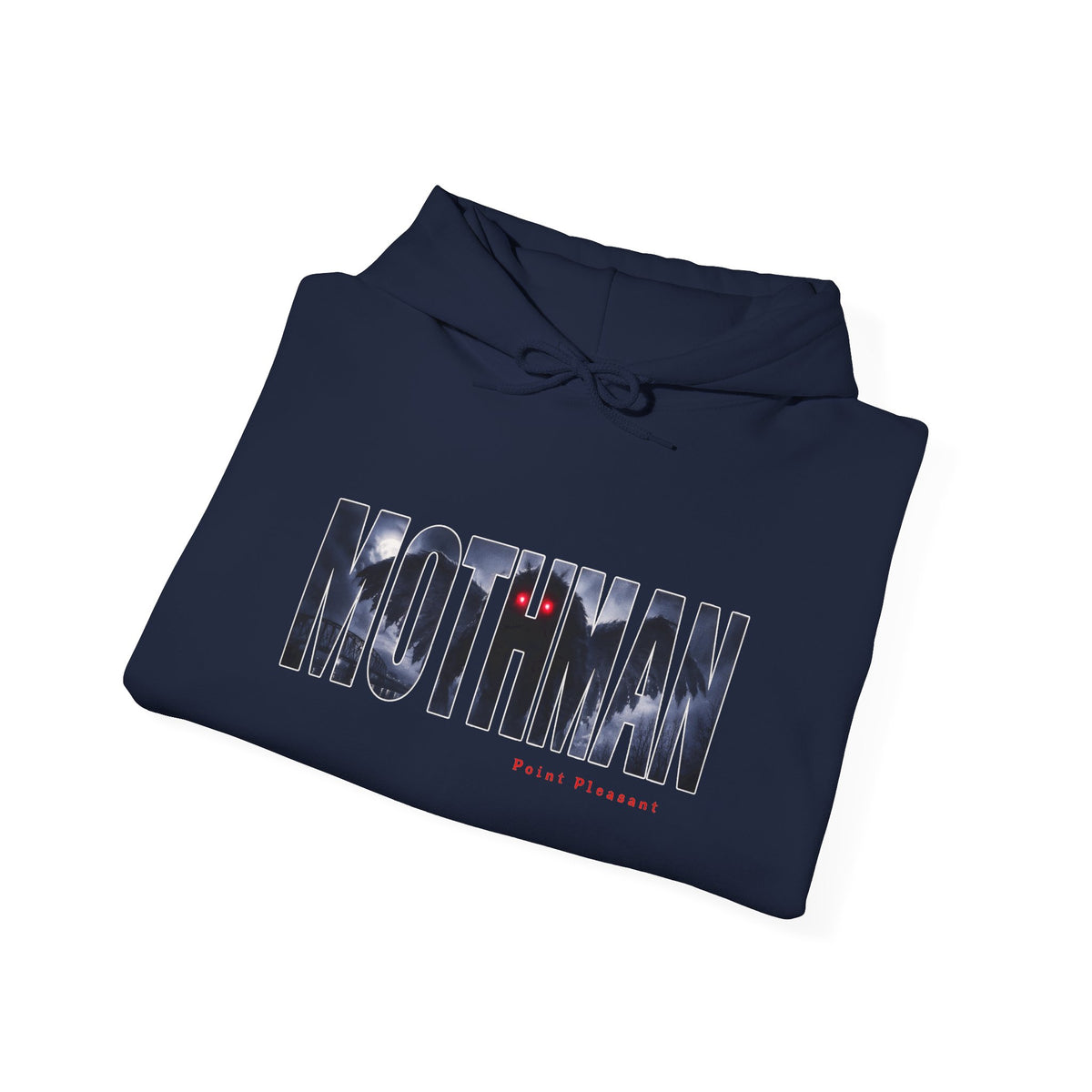 MOTHMAN LURKS Unisex Heavy Blend™ Hooded Sweatshirt