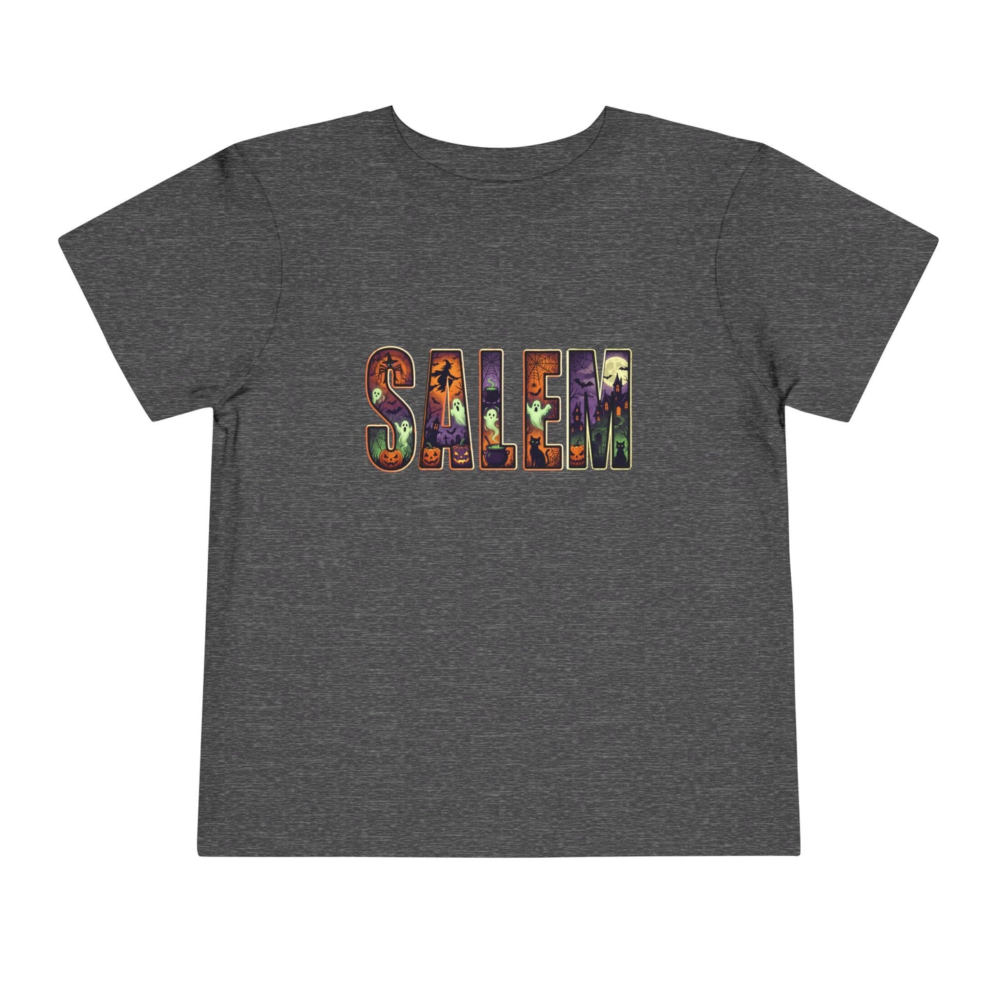 SALEM SPOOKY Toddler Short Sleeve Tshirt (More Colors)