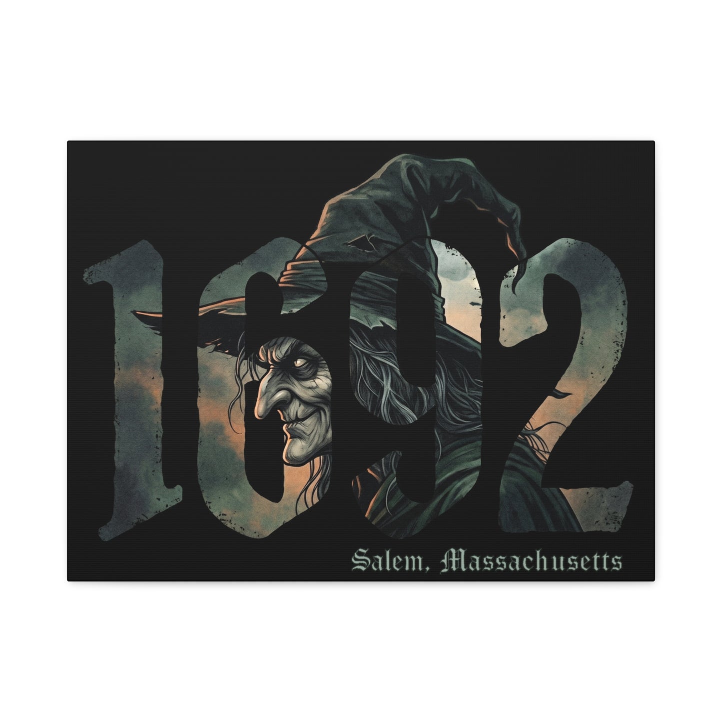 1692 Witch Matte Canvas, Stretched, 1.25"