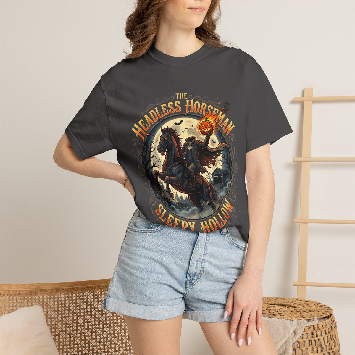 HEADLESS HORSEMAN Unisex Garment-Dyed T-shirt