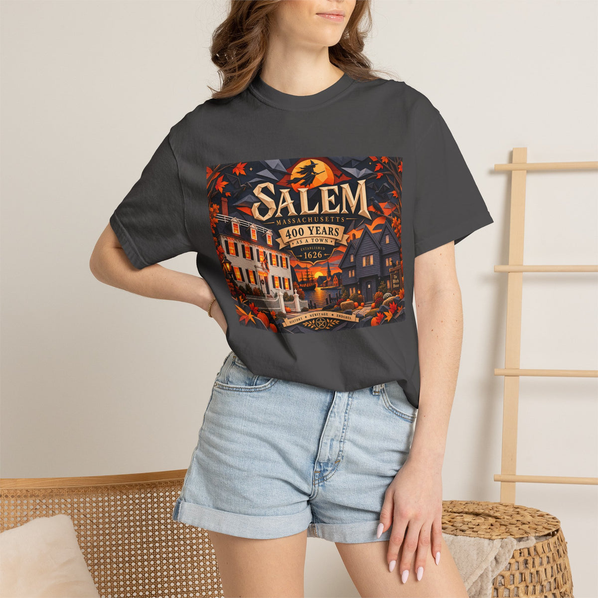 Salem 400 Forever - Unisex Garment-Dyed T-shirt
