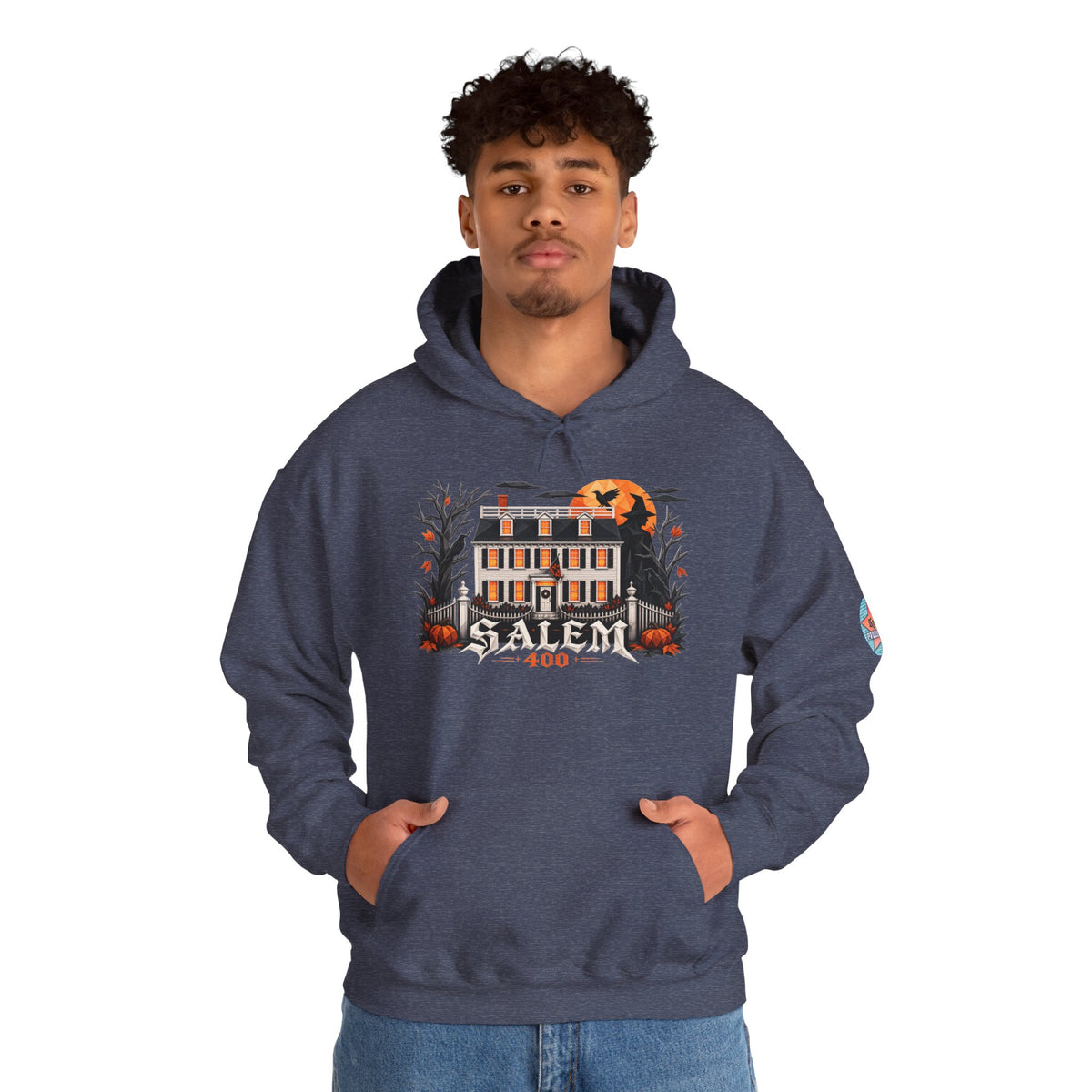 Salem 400 Ropes Mansion - Unisex Heavy Blend™ Hooded Sweatshirt