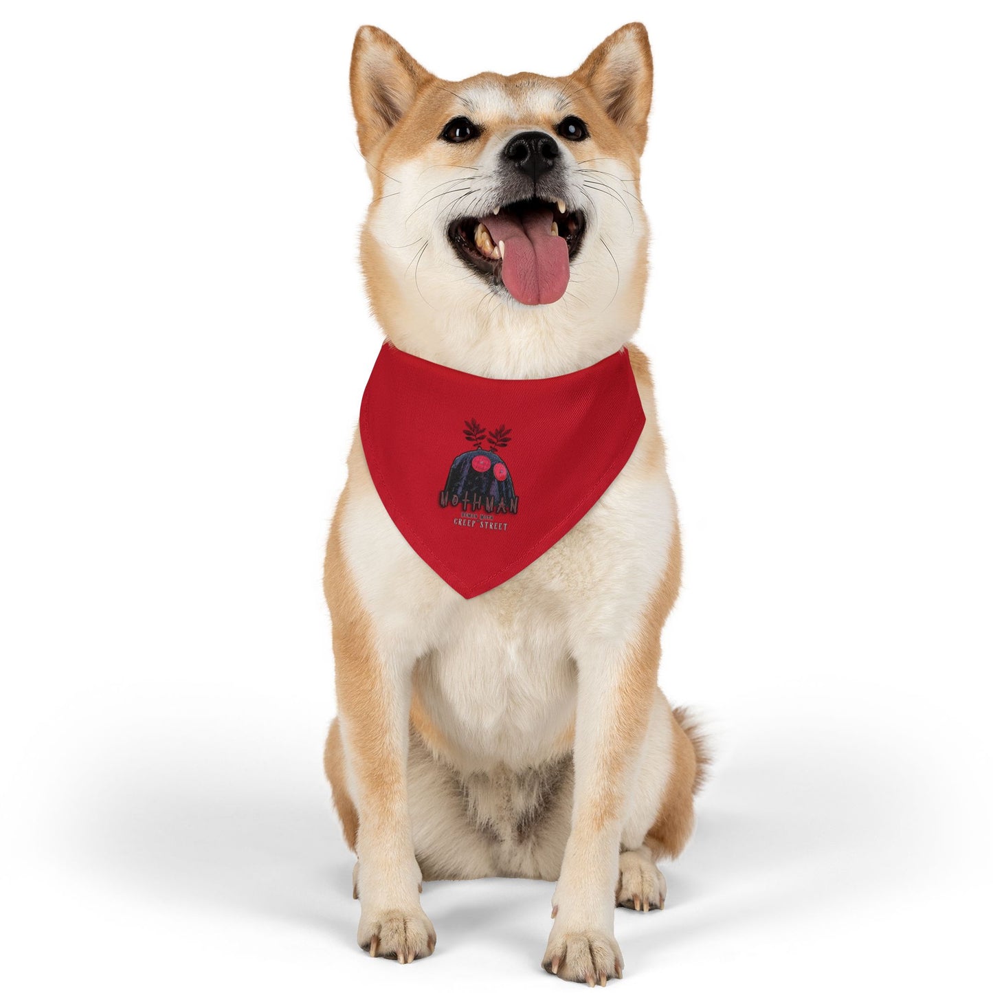 MOTHMAN Pet Bandana Collar