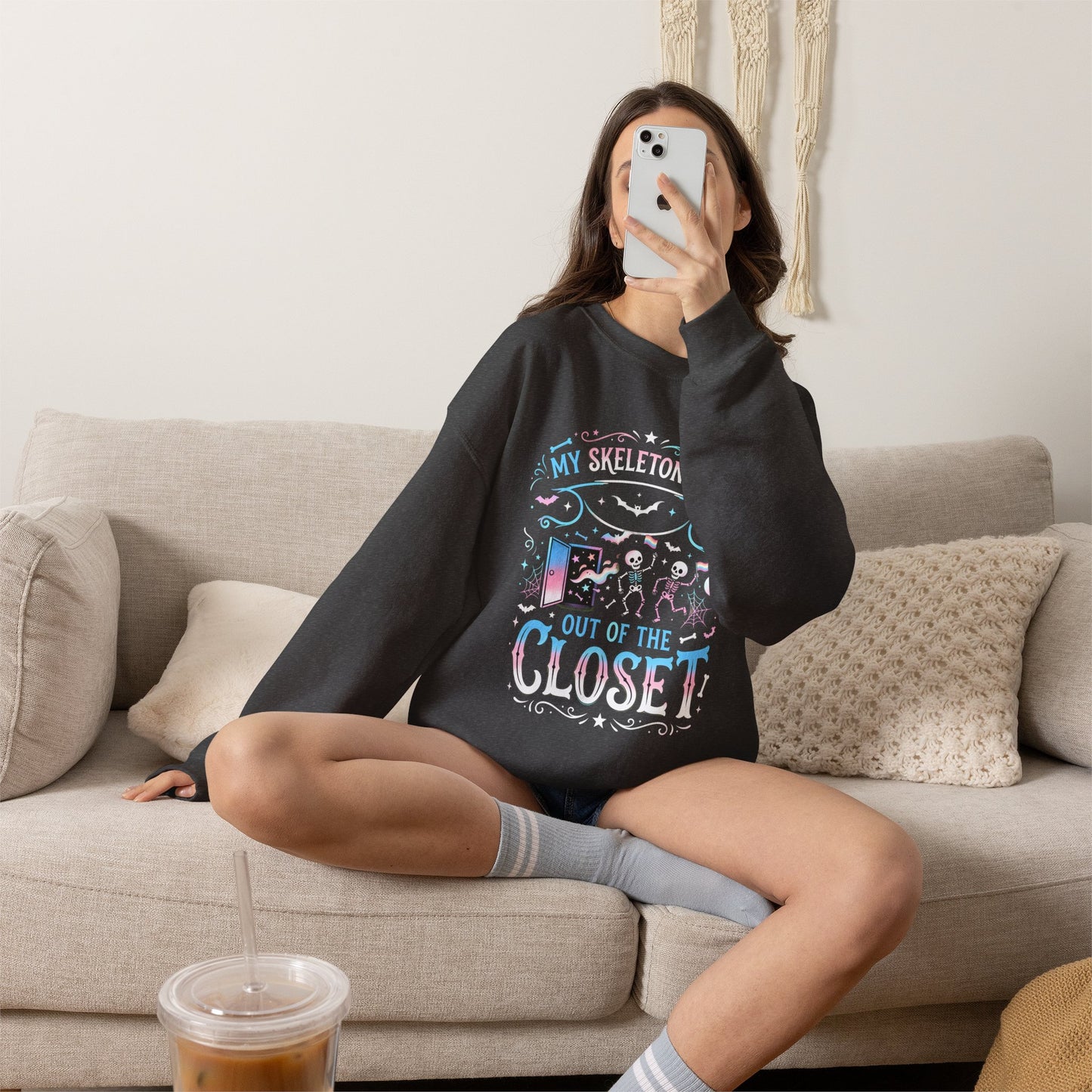 TRANS PRIDE Unisex Heavy Blend™ Crewneck Sweatshirt