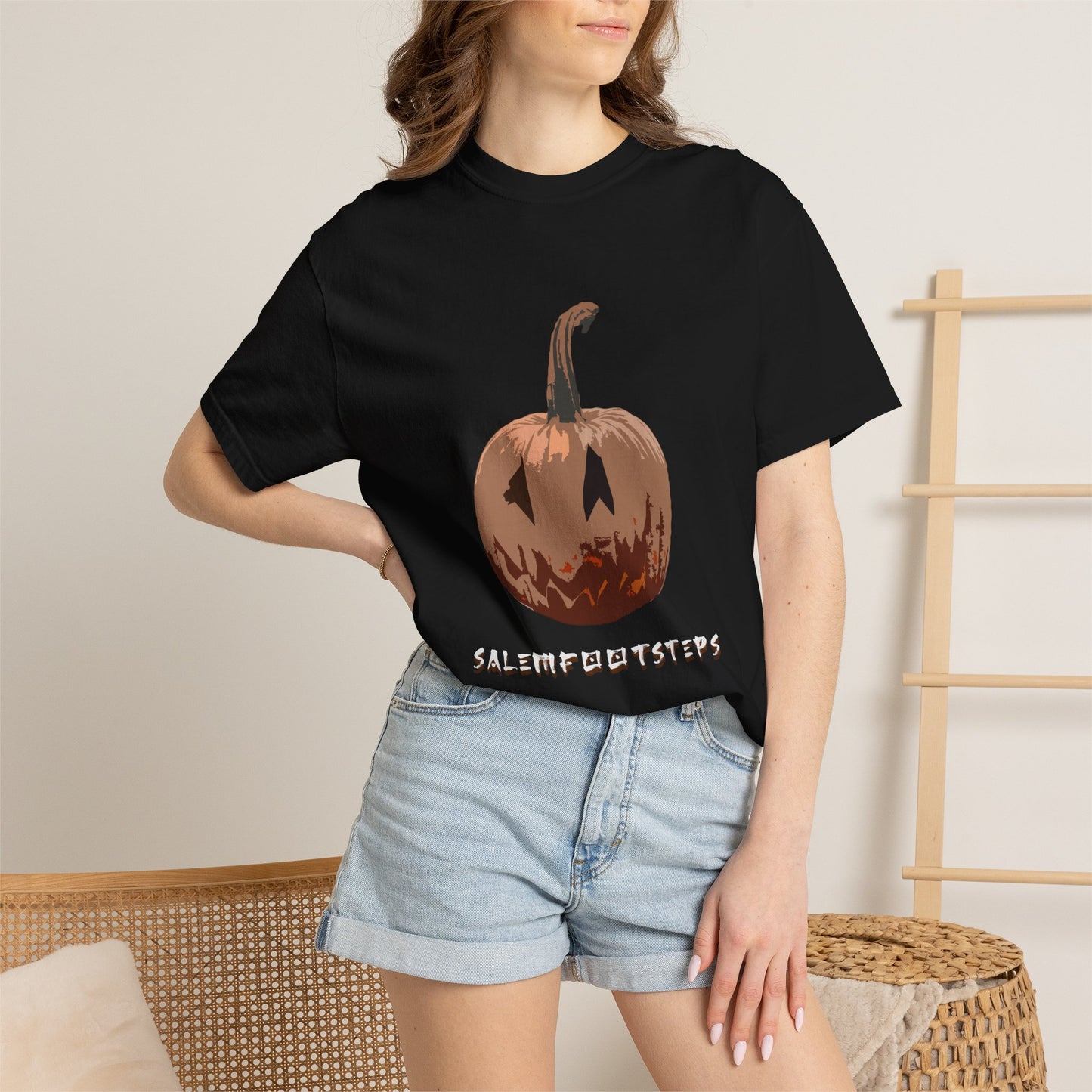 HALLOWEEN PUMPKIN Unisex Garment-Dyed T-shirt