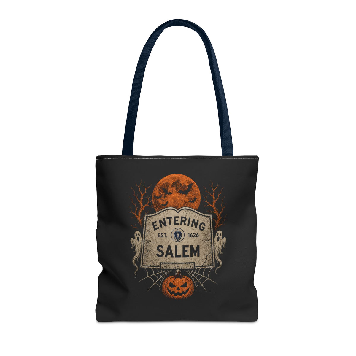 Halloween Entering Salem Tote Bag (AOP)