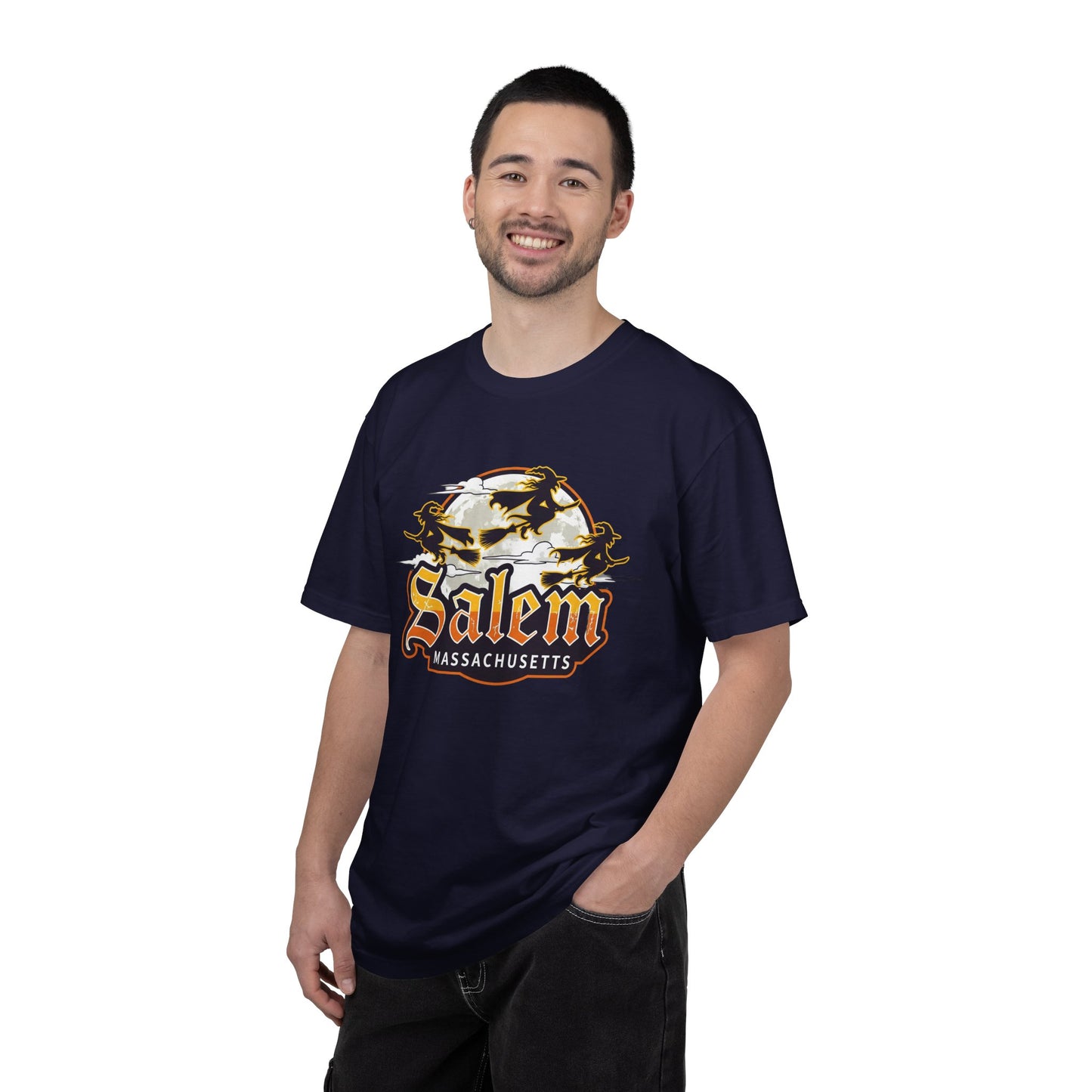 SALEM LOGO Unisex Garment-Dyed T-shirt