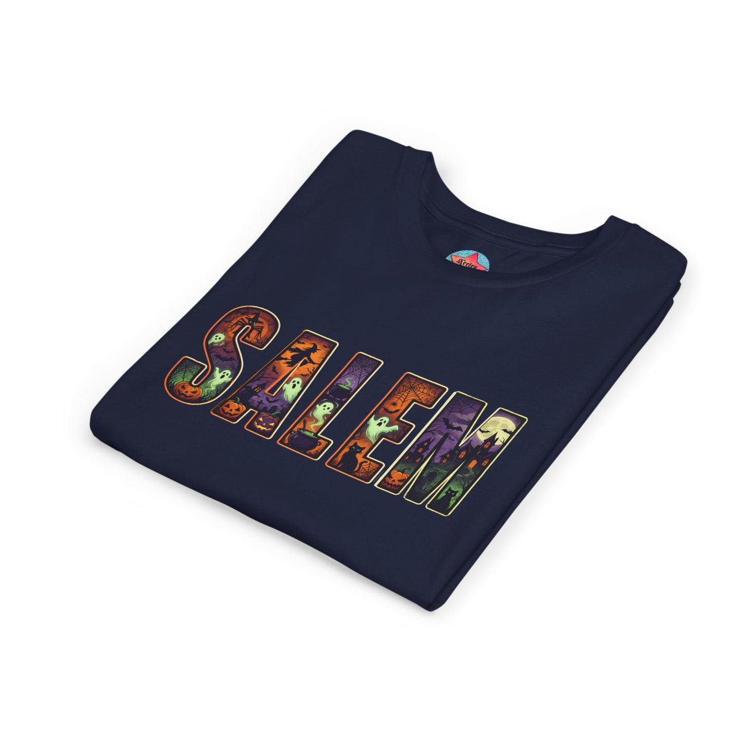 SALEM SPOOKY Youth Short Sleeve Tshirt (More Colors)