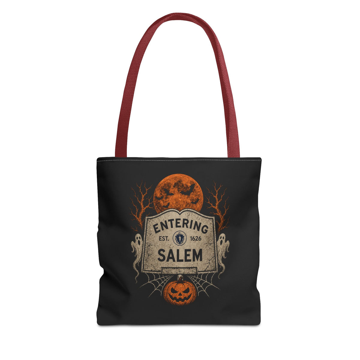Halloween Entering Salem Tote Bag (AOP)