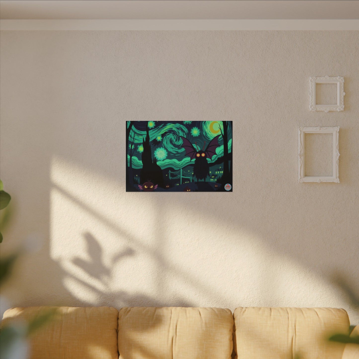 Mothy Night Canvas (Multi-Size)