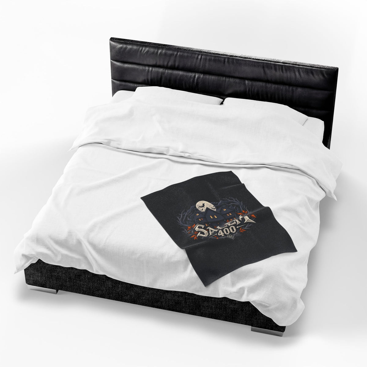 Salem 400 Witch House - Velveteen Plush Blanket
