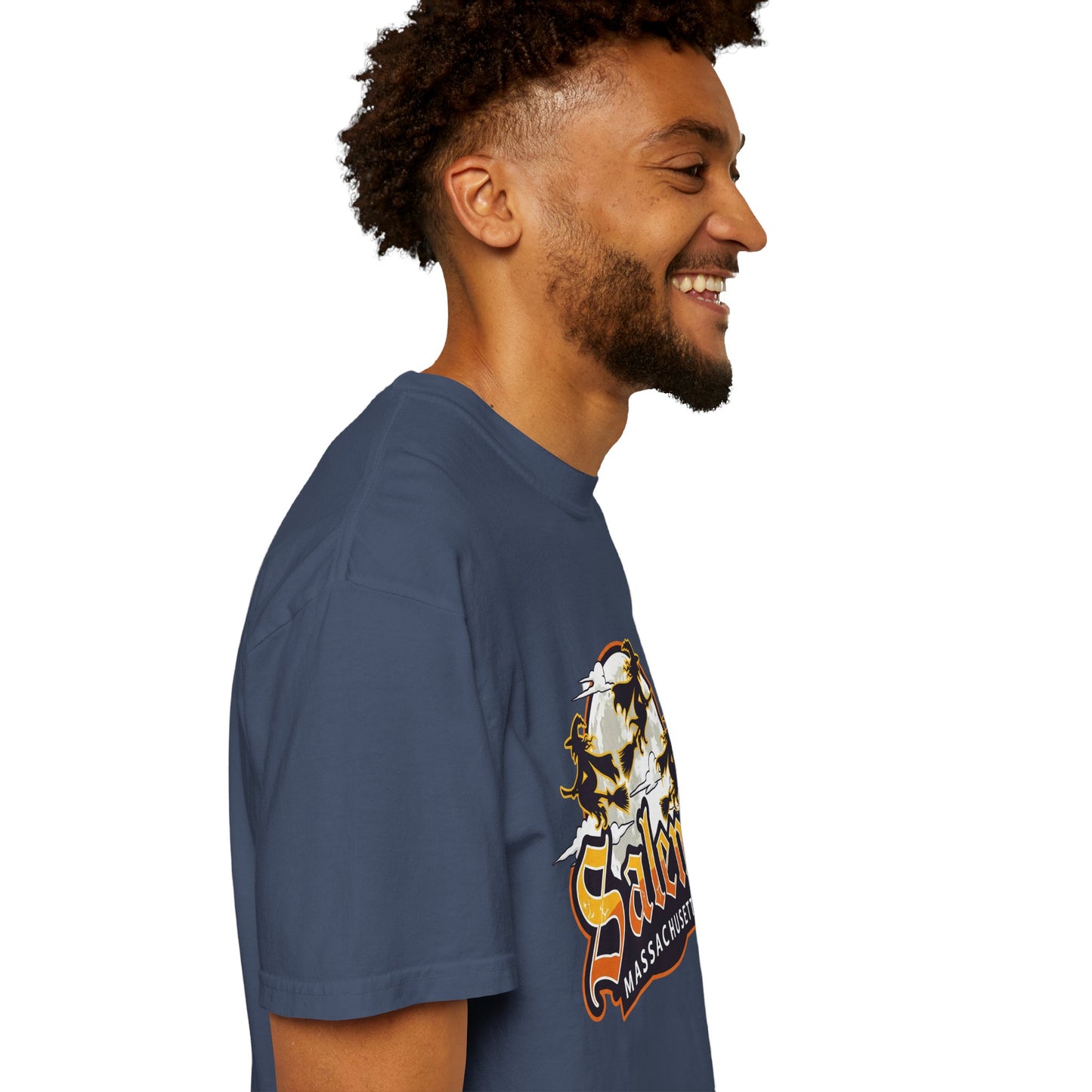 SALEM LOGO Unisex Garment-Dyed T-shirt