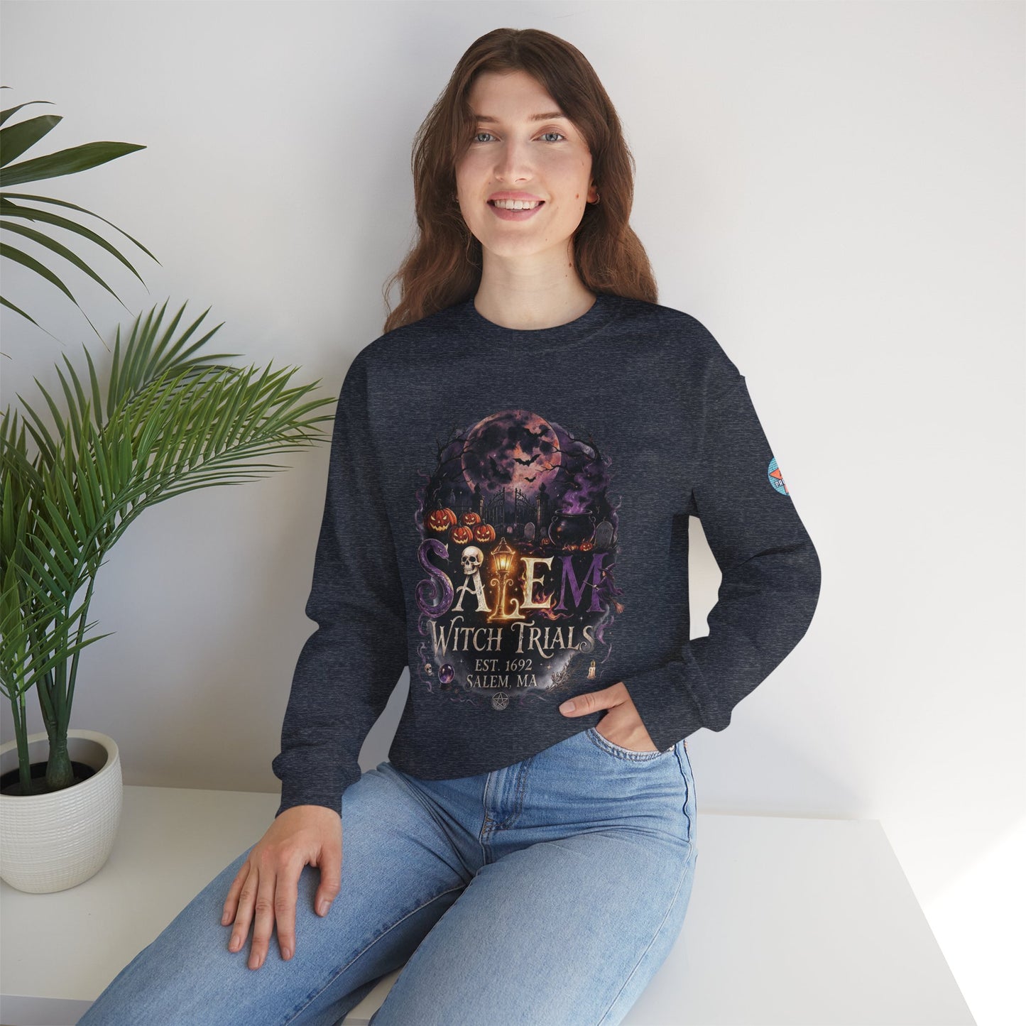 SALEM WITCH TRIALS Unisex Heavy Blend™ Crewneck Sweatshirt