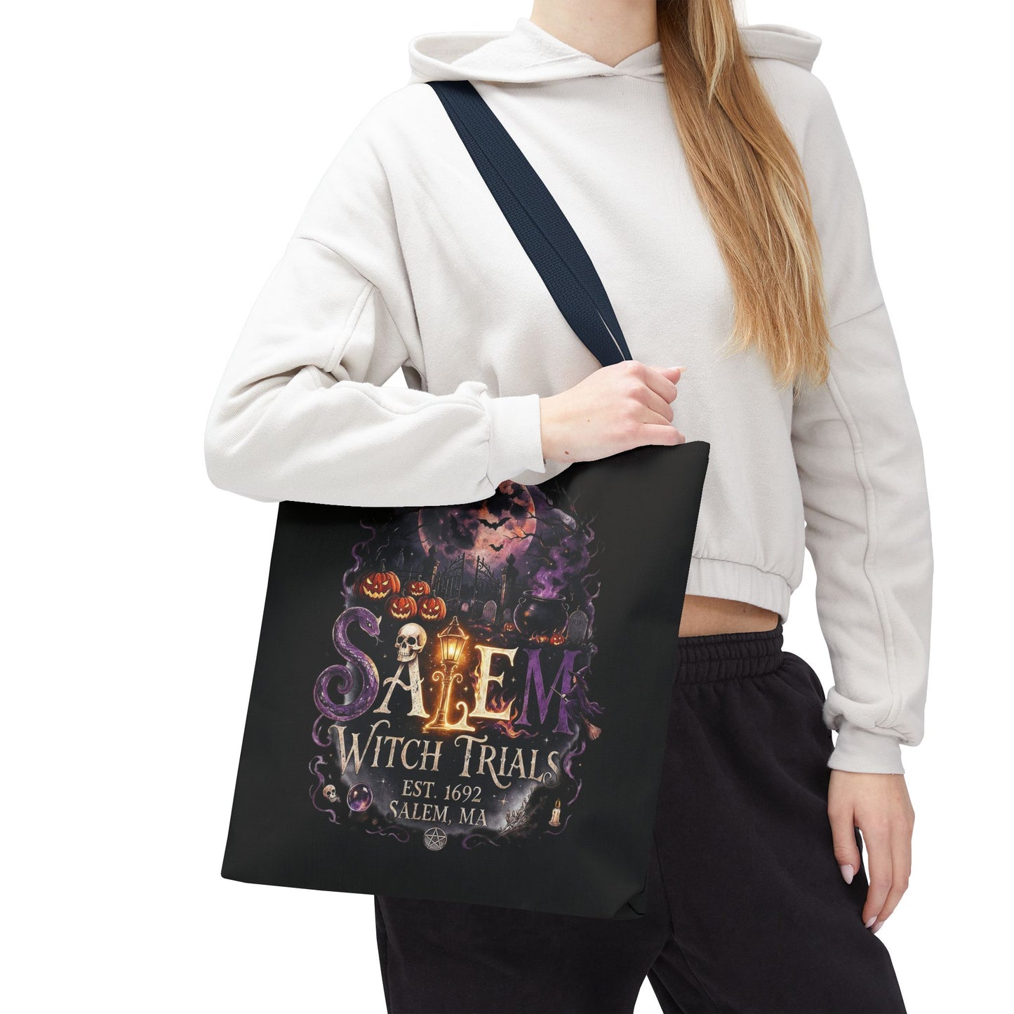 SALEM WITCH TRIALS Tote Bag (AOP)