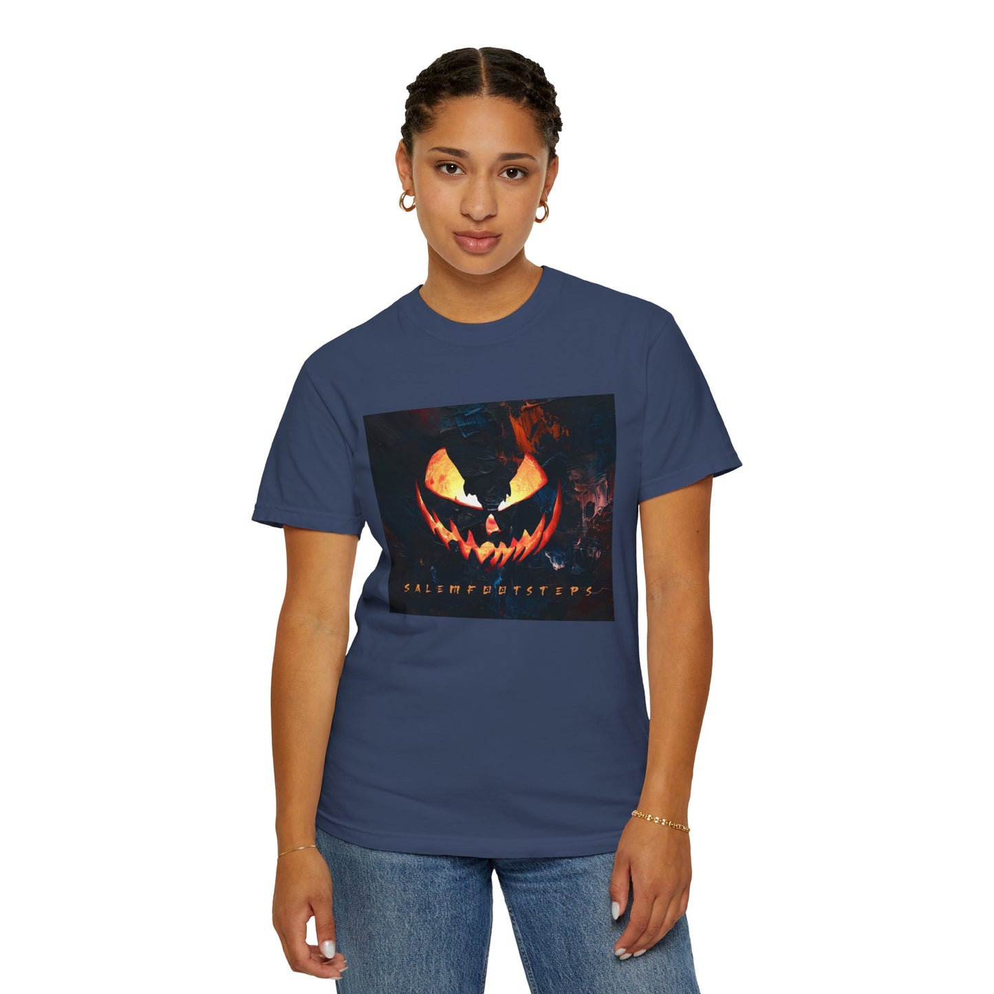 MIDNIGHT PUMPKIN Unisex Garment-Dyed T-shirt