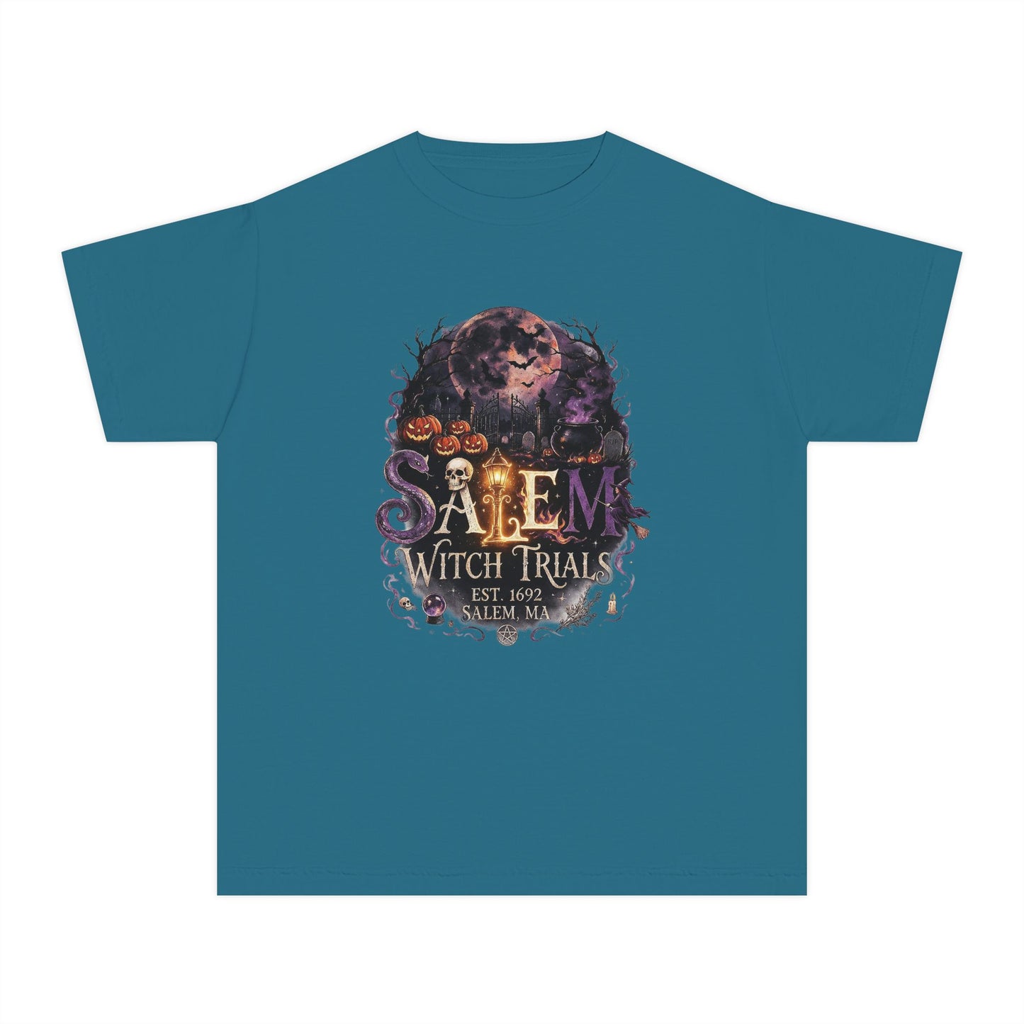 SALEM WITCH TRIALS Youth Midweight Tee