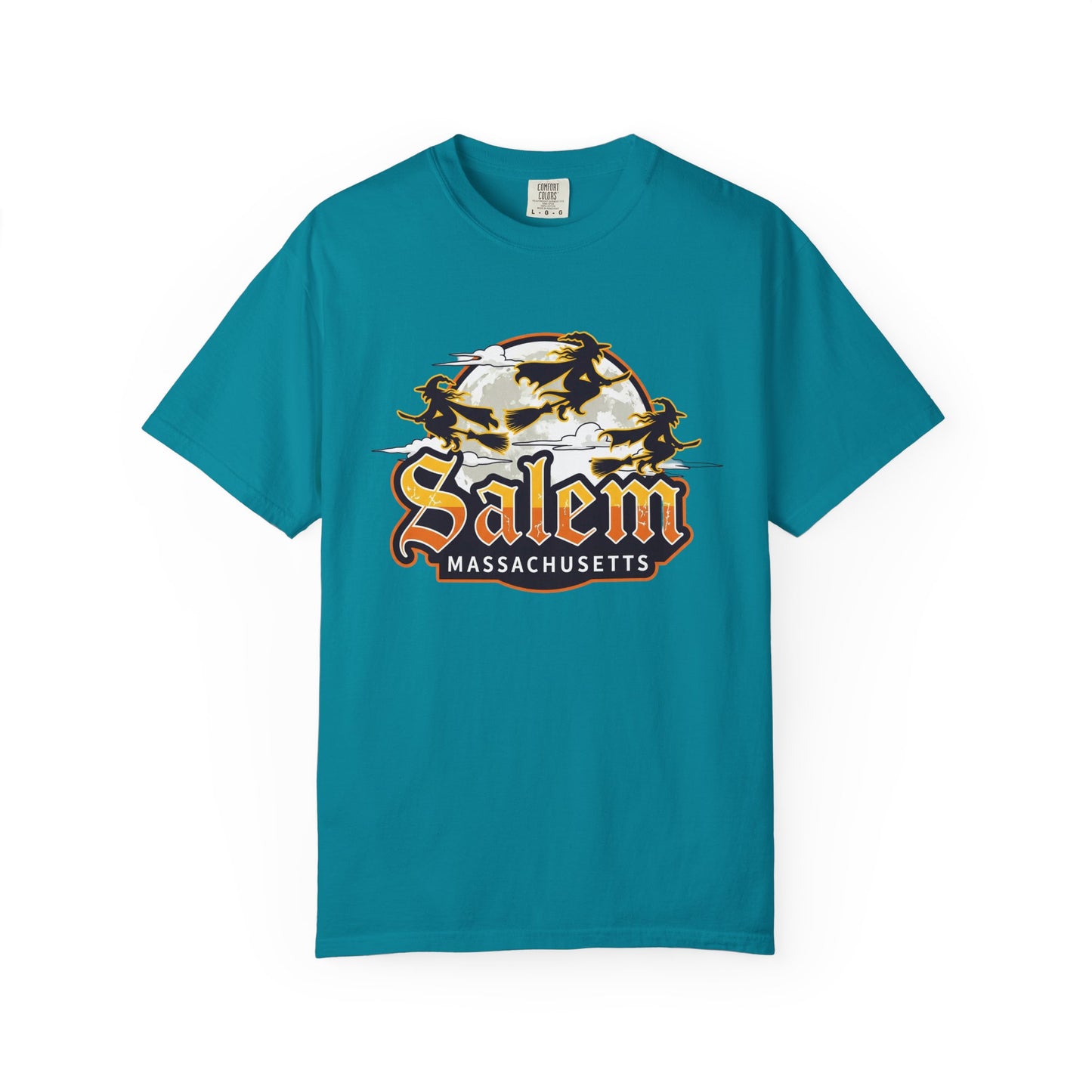 SALEM LOGO Unisex Garment-Dyed T-shirt