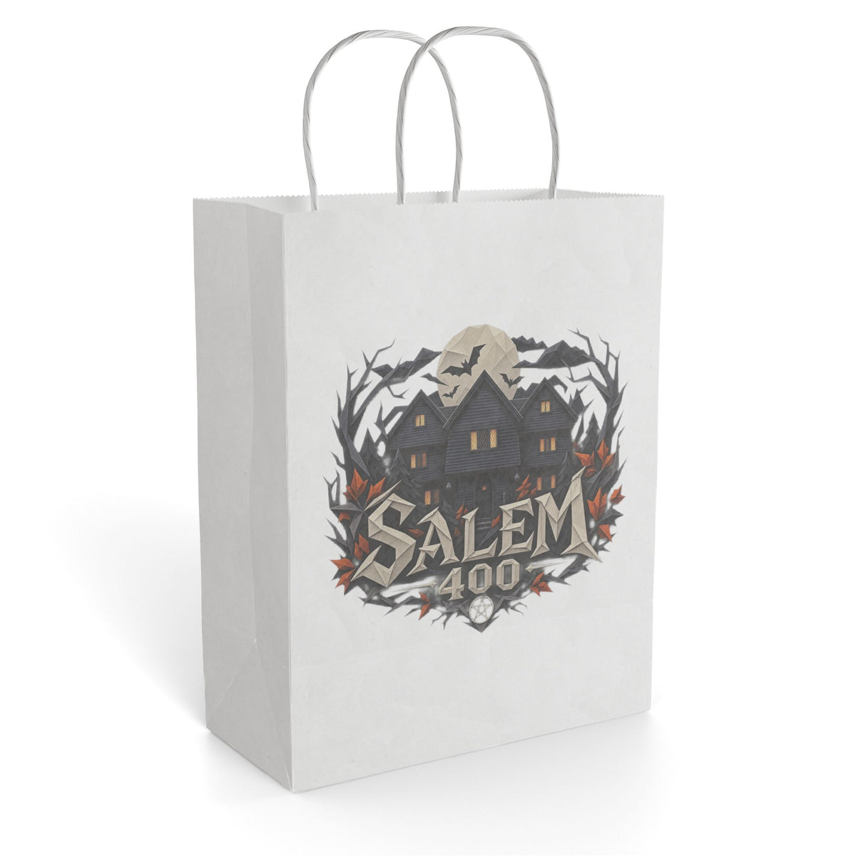 SALEM 400 WITCH HOUSE Paper Gift Bag